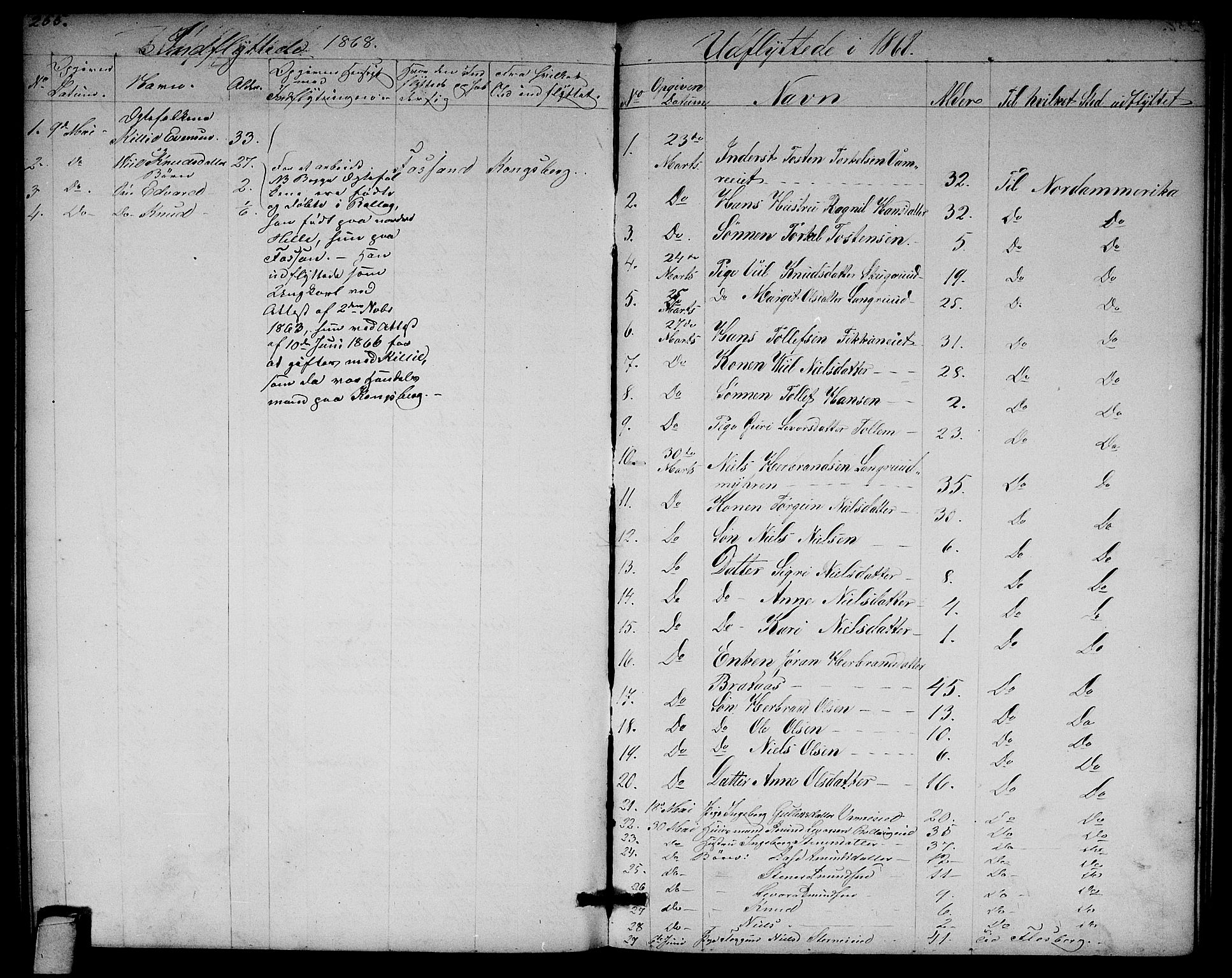Rollag kirkebøker, SAKO/A-240/G/Ga/L0003: Parish register (copy) no. I 3, 1856-1887, p. 255
