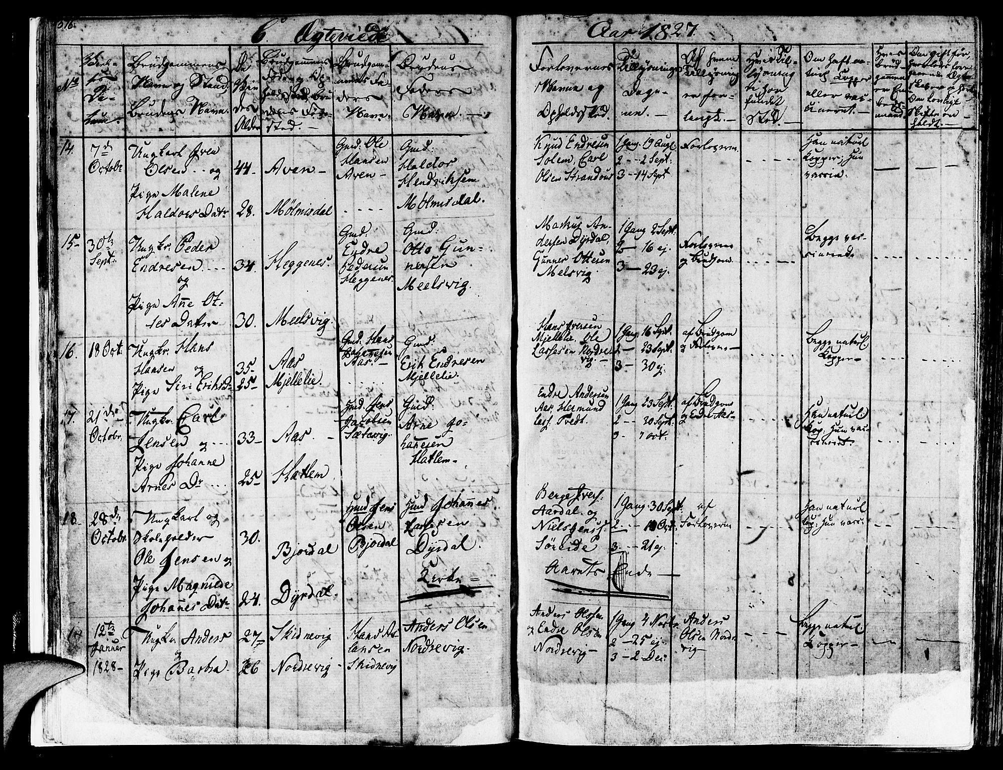 Lavik sokneprestembete, SAB/A-80901: Parish register (official) no. A 2II, 1821-1842, p. 376