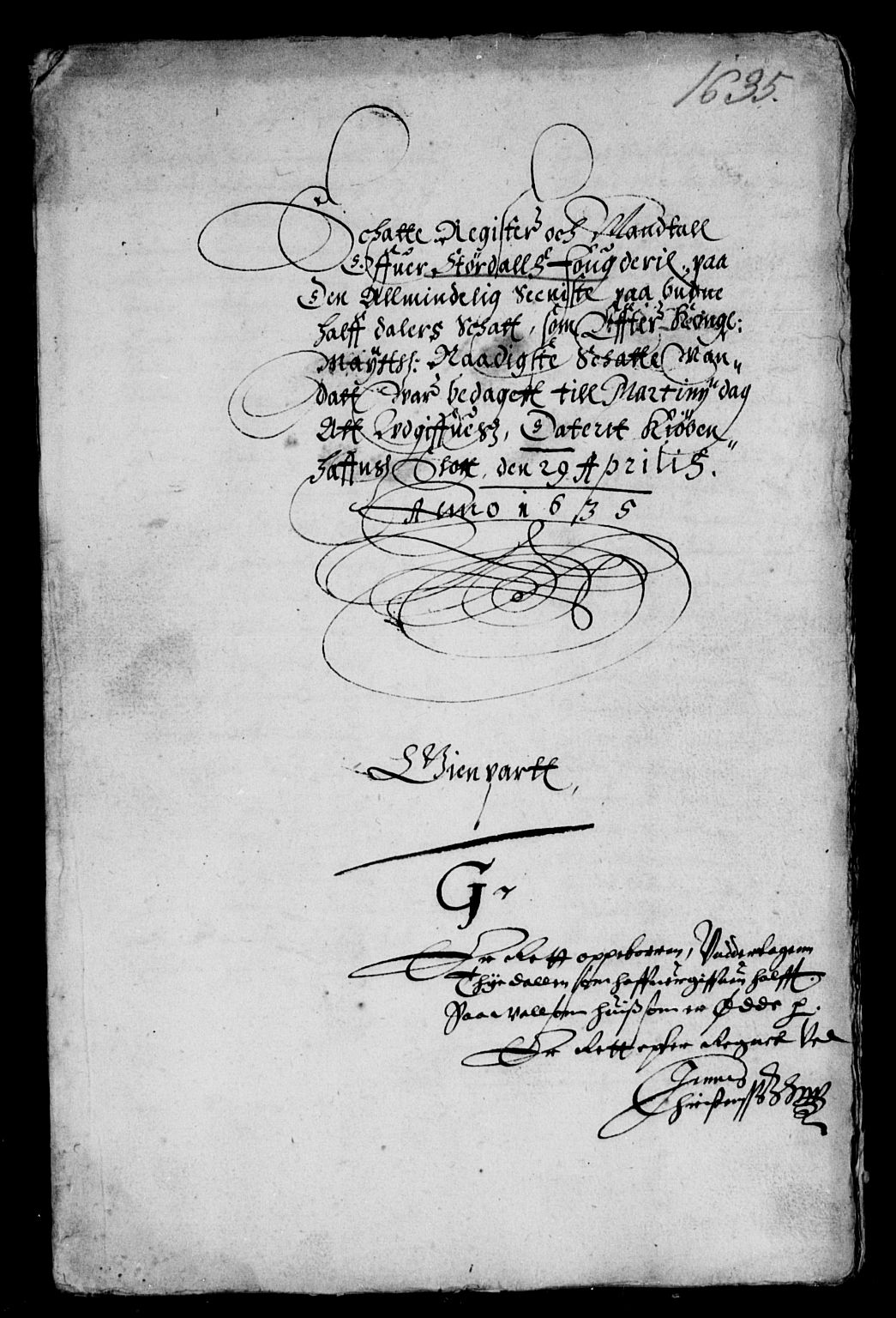 Rentekammeret inntil 1814, Reviderte regnskaper, Lensregnskaper, AV/RA-EA-5023/R/Rb/Rbw/L0058: Trondheim len, 1635-1637