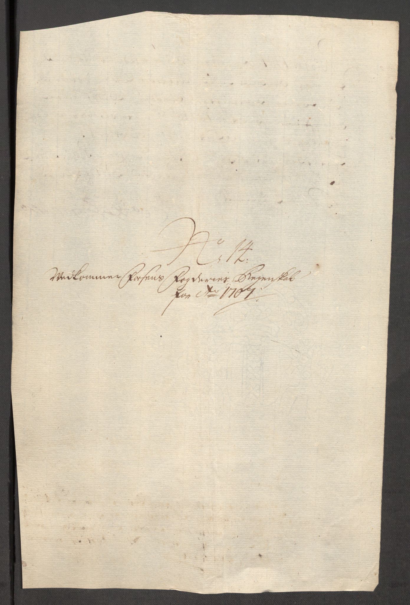 Rentekammeret inntil 1814, Reviderte regnskaper, Fogderegnskap, AV/RA-EA-4092/R57/L3857: Fogderegnskap Fosen, 1706-1707, p. 406