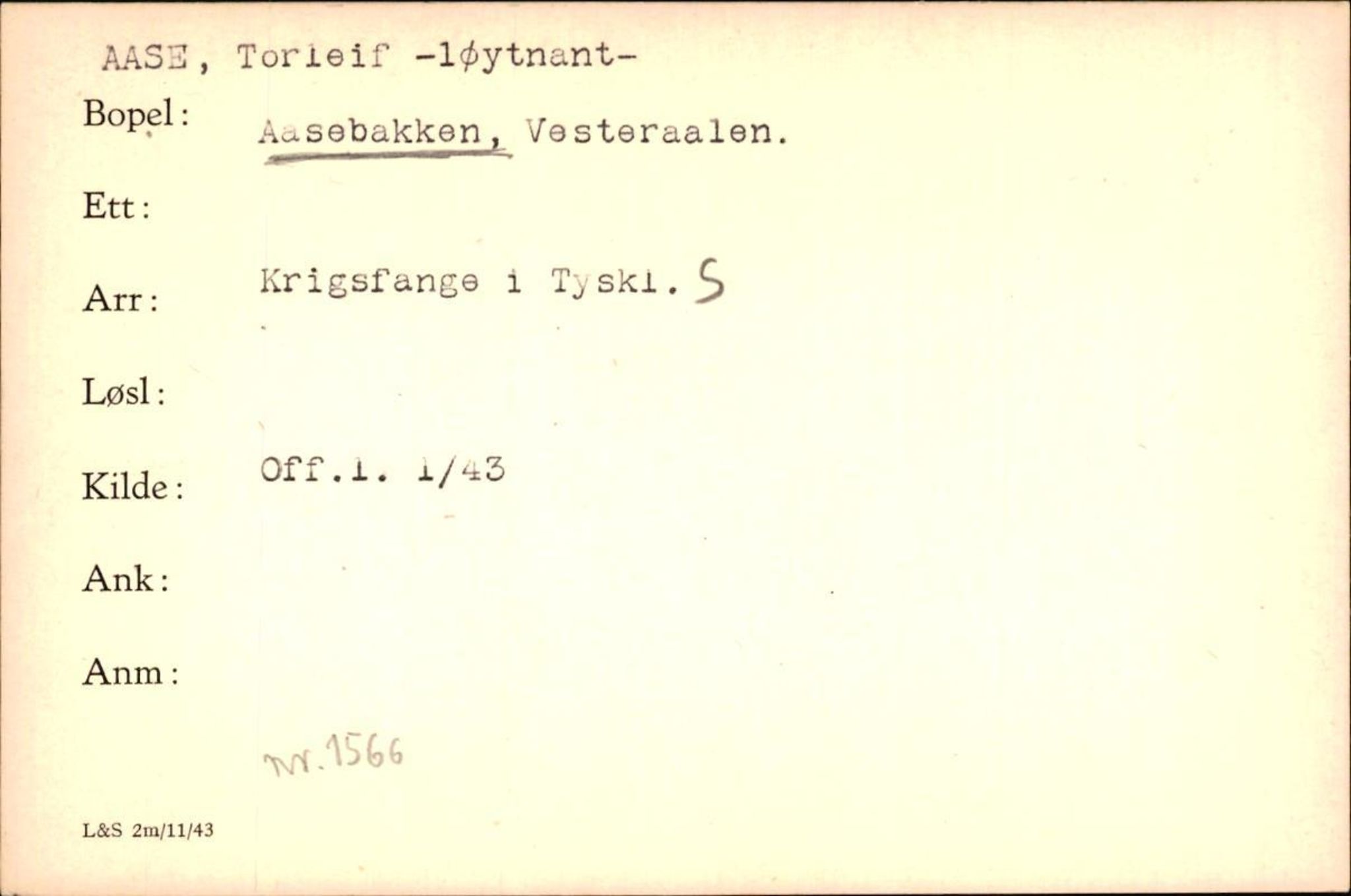 Forsvaret, Forsvarets krigshistoriske avdeling, AV/RA-RAFA-2017/Y/Yf/L0200: II-C-11-2102  -  Norske krigsfanger i Tyskland, 1940-1945, p. 16