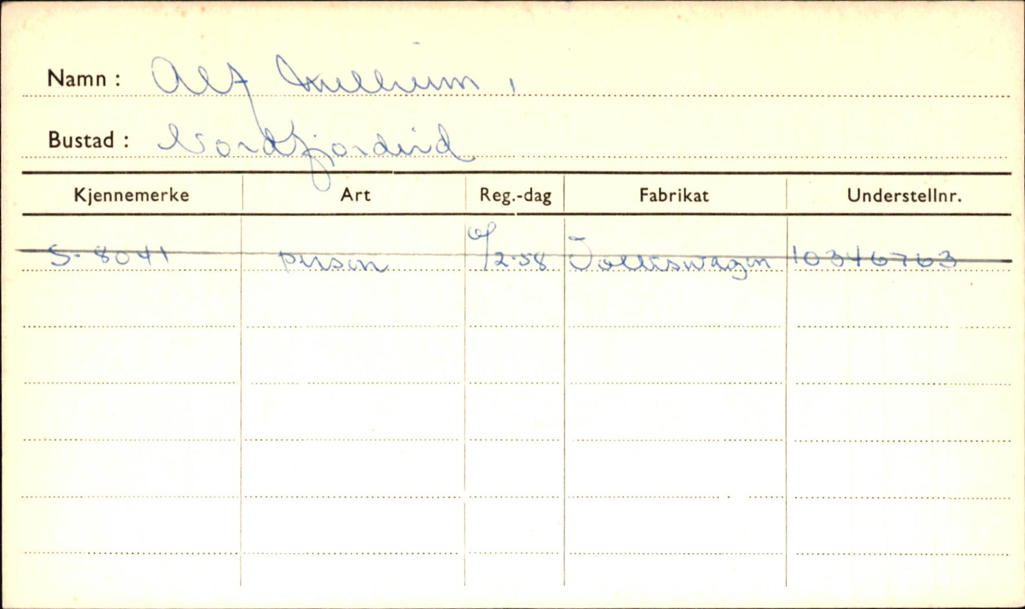 Statens vegvesen, Sogn og Fjordane vegkontor, AV/SAB-A-5301/4/F/L0001D: Eigarregister Fjordane til 1.6.1961, 1930-1961, p. 580