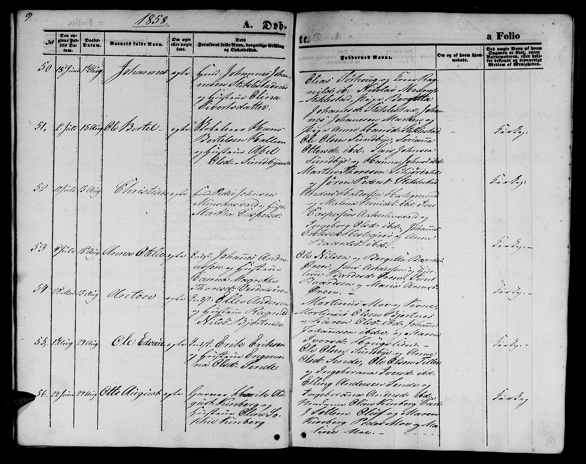 Ministerialprotokoller, klokkerbøker og fødselsregistre - Nord-Trøndelag, AV/SAT-A-1458/723/L0254: Parish register (copy) no. 723C02, 1858-1868, p. 9