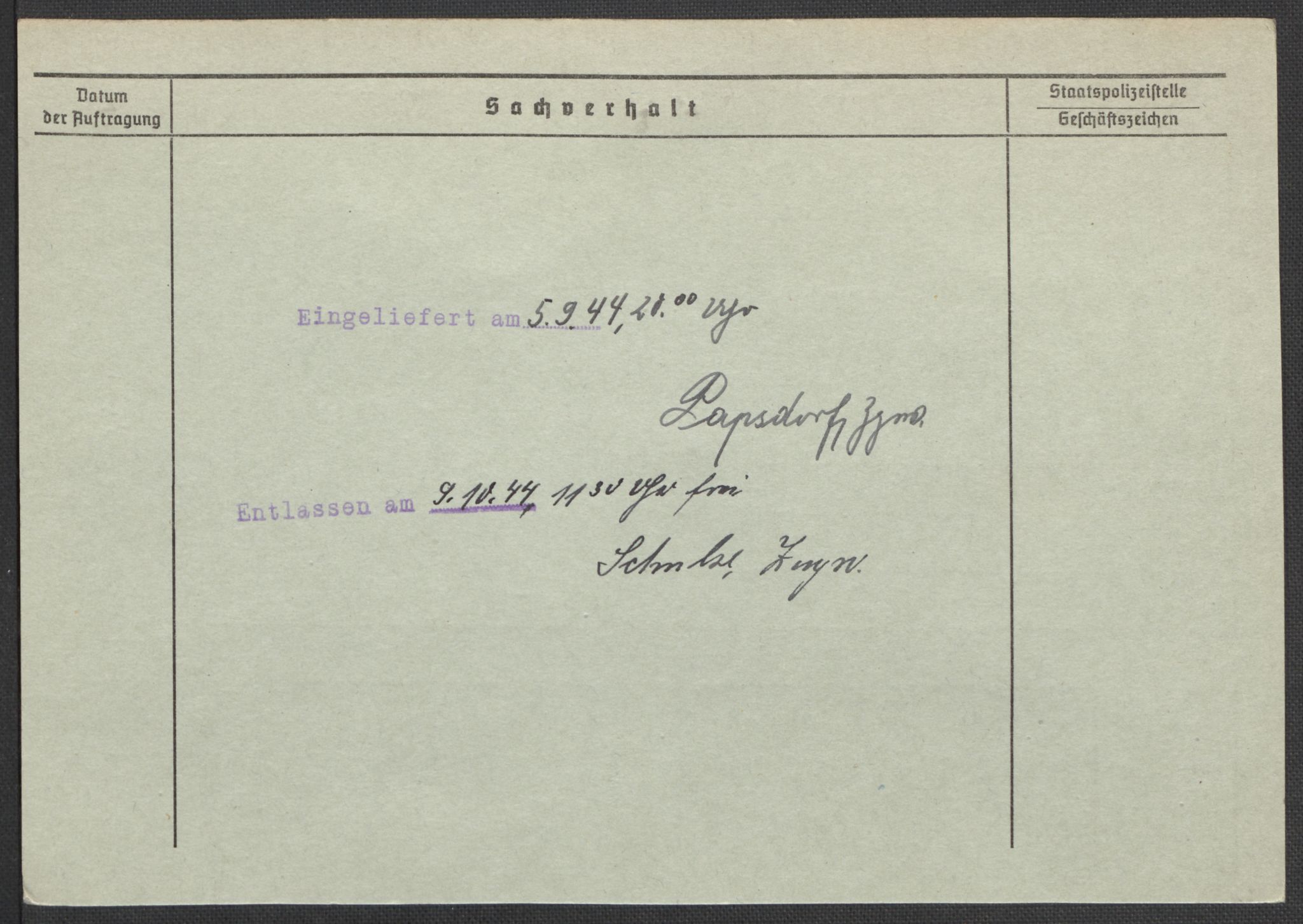 Befehlshaber der Sicherheitspolizei und des SD, AV/RA-RAFA-5969/E/Ea/Eaa/L0004: Register over norske fanger i Møllergata 19: Hal-Hæ, 1940-1945, p. 636