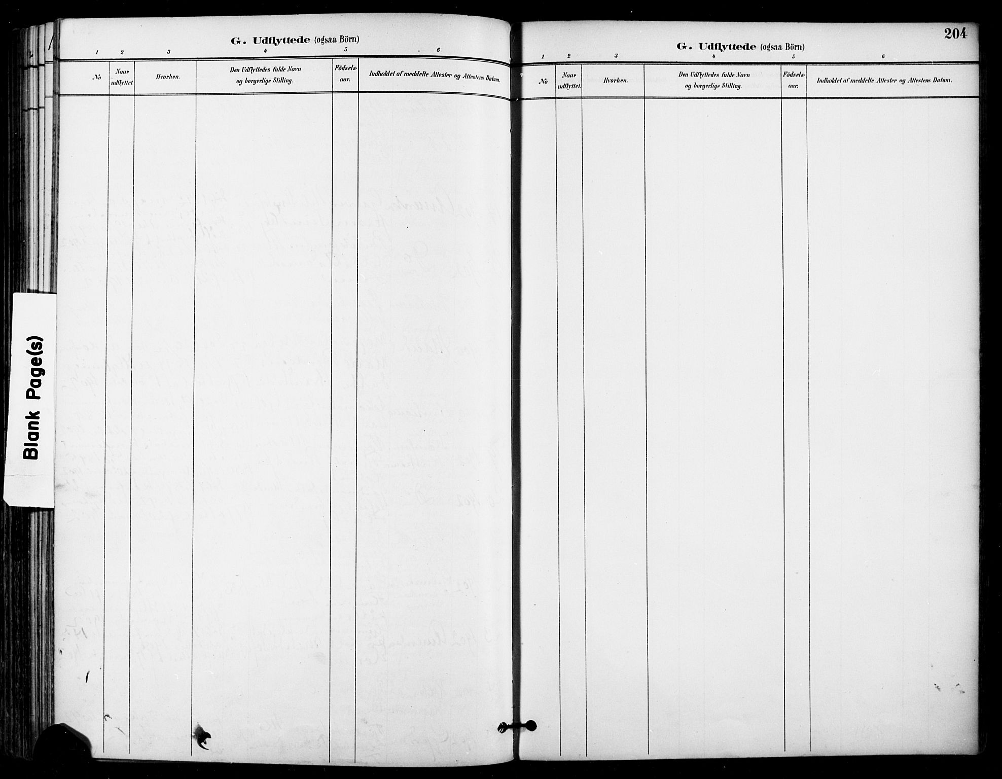 Ullensaker prestekontor Kirkebøker, AV/SAO-A-10236a/F/Fa/L0020: Parish register (official) no. I 20, 1892-1902, p. 204