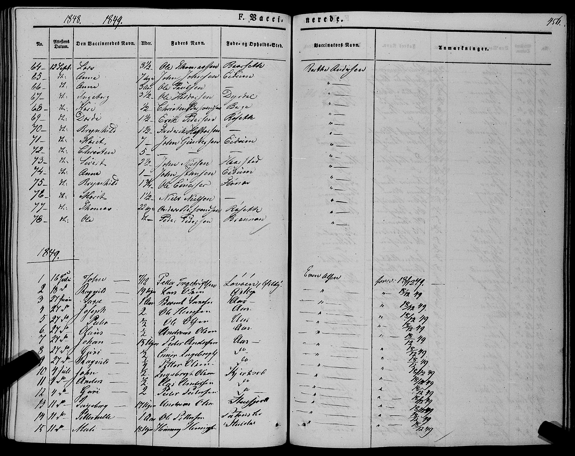 Ministerialprotokoller, klokkerbøker og fødselsregistre - Sør-Trøndelag, SAT/A-1456/695/L1145: Parish register (official) no. 695A06 /1, 1843-1859, p. 456
