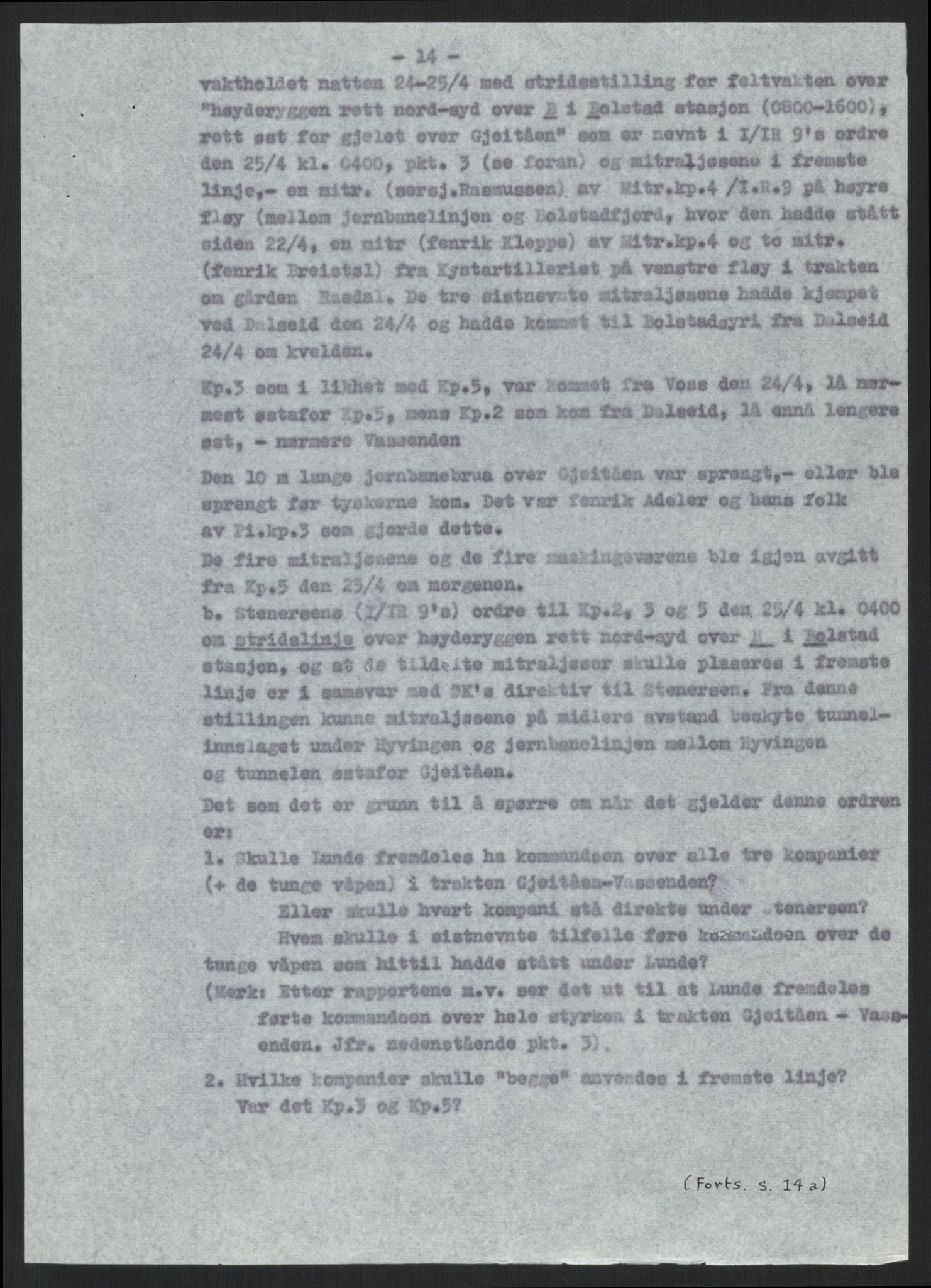 Forsvaret, Forsvarets krigshistoriske avdeling, AV/RA-RAFA-2017/Y/Yb/L0100: II-C-11-401-402  -  4. Divisjon., 1940-1962, p. 280