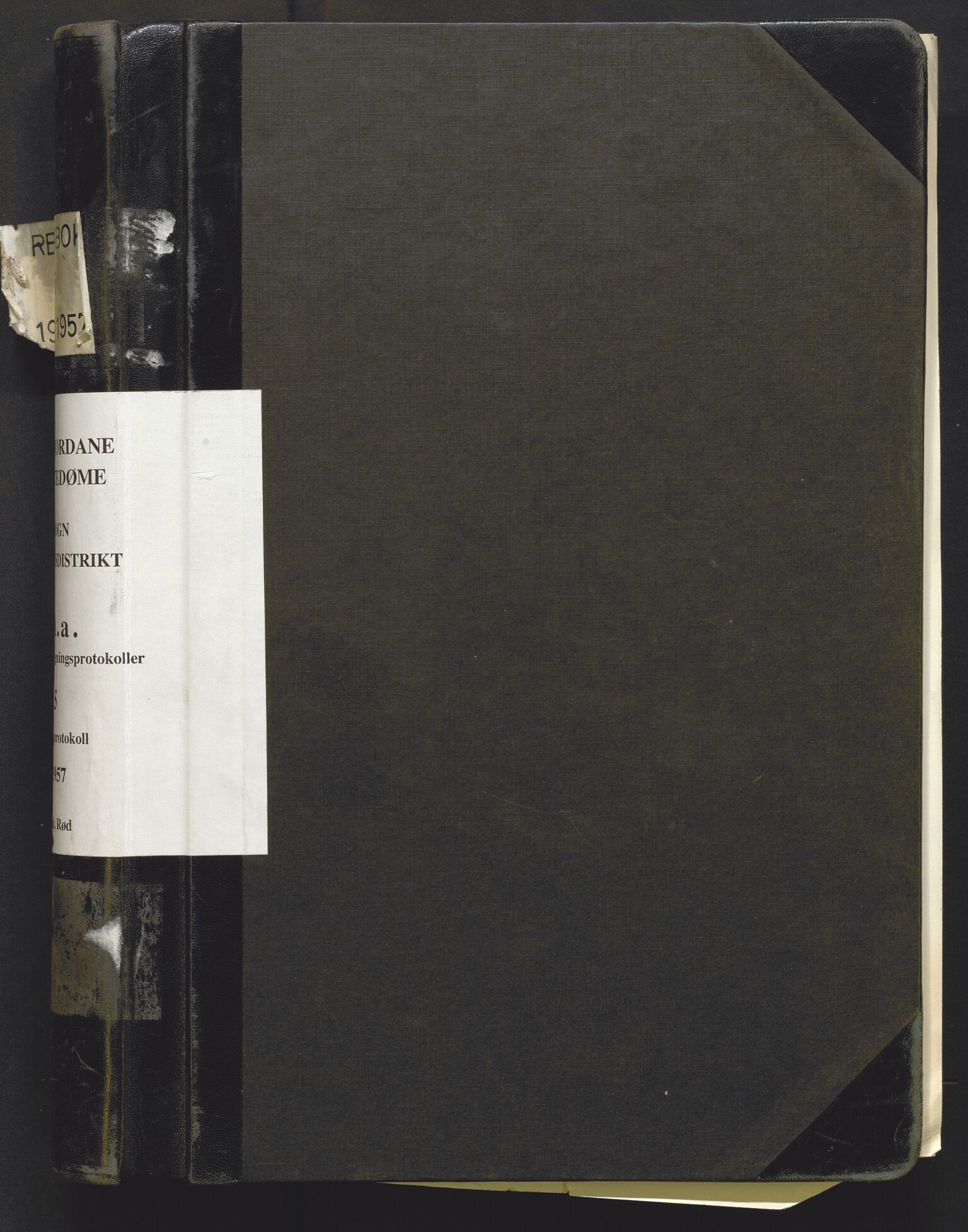 Sogn og Fjordane jordskiftedøme - V Ytre Sogn jordskiftedistrikt, AV/SAB-A-6401/A/Aa/L0016: Forhandlingsprotokoll, 1953-1955