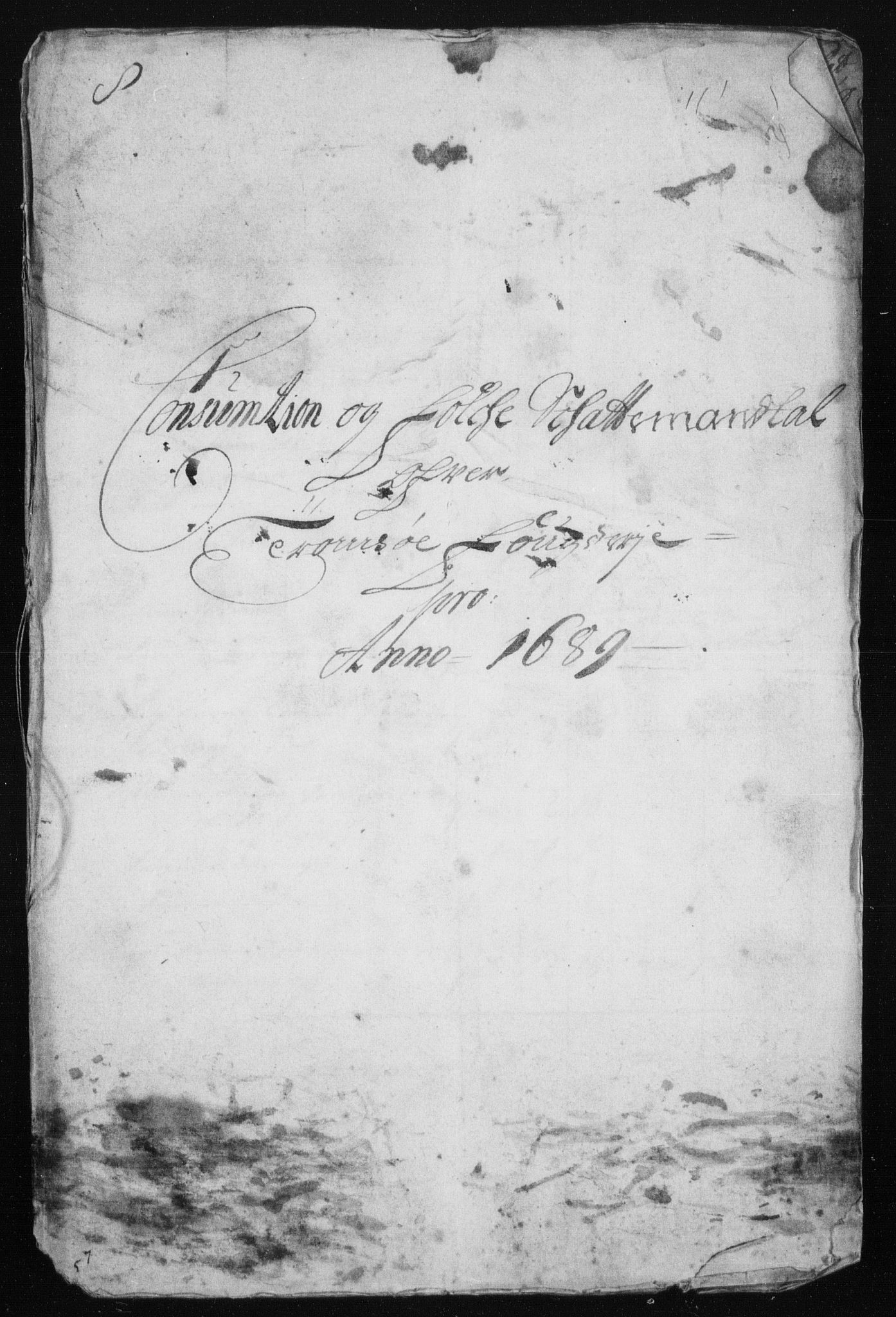 Rentekammeret inntil 1814, Reviderte regnskaper, Stiftamtstueregnskaper, Trondheim stiftamt og Nordland amt, RA/EA-6044/R/Rh/L0014: Nordland amt, 1687-1689