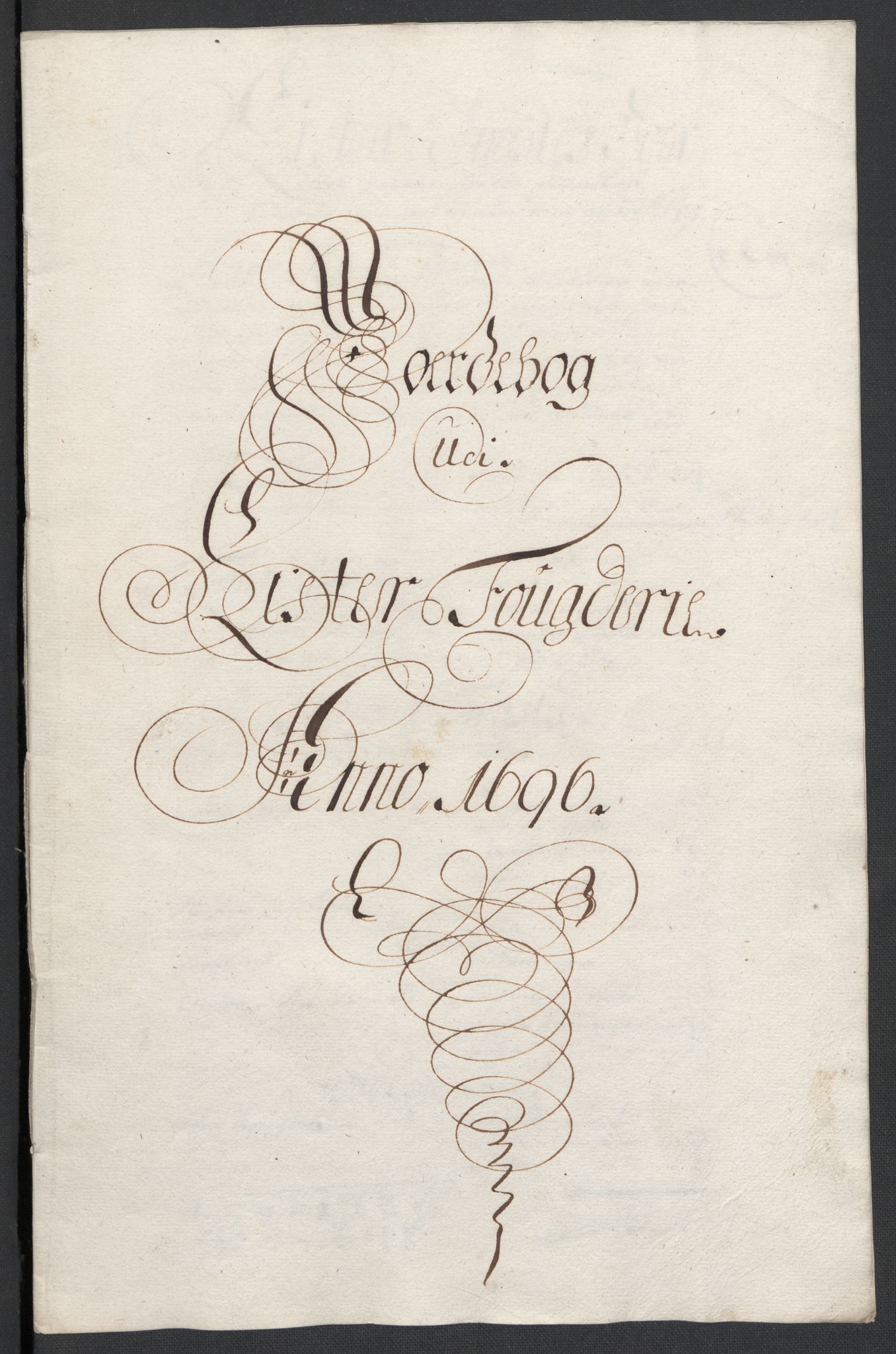 Rentekammeret inntil 1814, Reviderte regnskaper, Fogderegnskap, RA/EA-4092/R43/L2546: Fogderegnskap Lista og Mandal, 1696-1697, p. 38