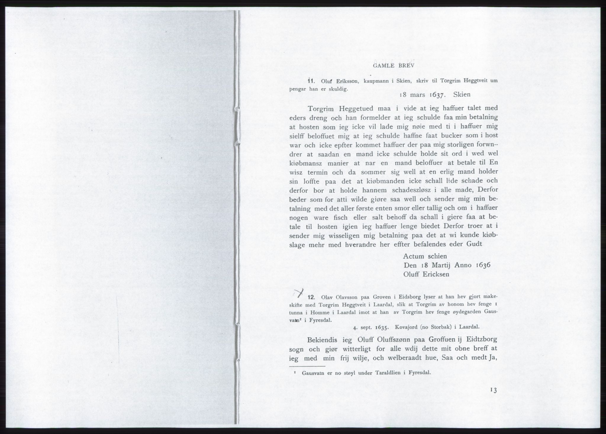 Samlinger til kildeutgivelse, Diplomavskriftsamlingen, AV/RA-EA-4053/H/Ha, p. 3190