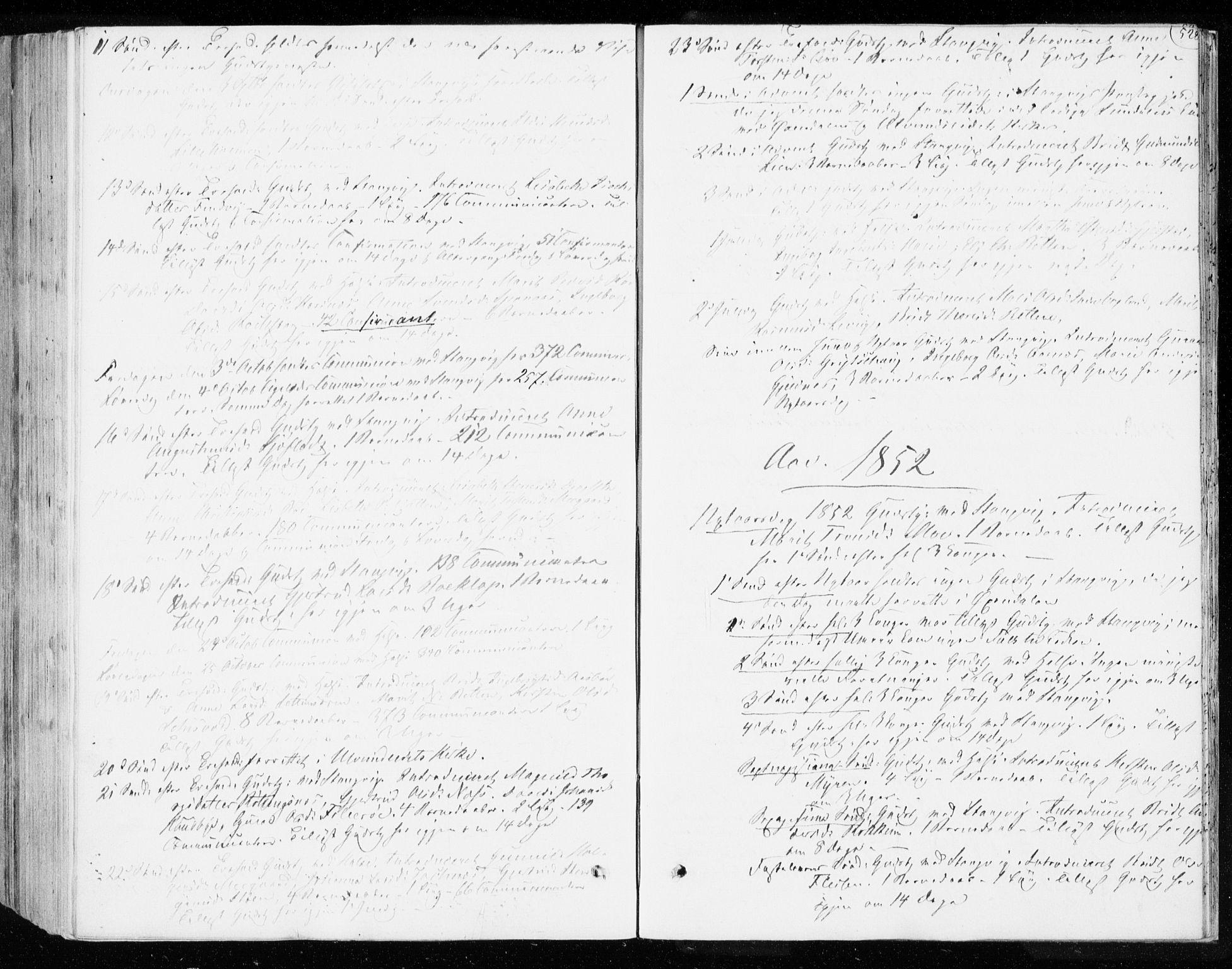 Ministerialprotokoller, klokkerbøker og fødselsregistre - Møre og Romsdal, SAT/A-1454/592/L1026: Parish register (official) no. 592A04, 1849-1867, p. 528