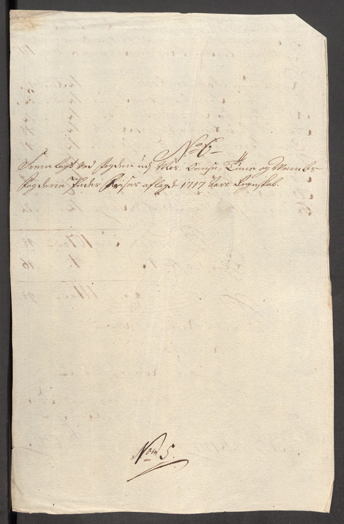 Rentekammeret inntil 1814, Reviderte regnskaper, Fogderegnskap, AV/RA-EA-4092/R04/L0141: Fogderegnskap Moss, Onsøy, Tune, Veme og Åbygge, 1717, p. 49