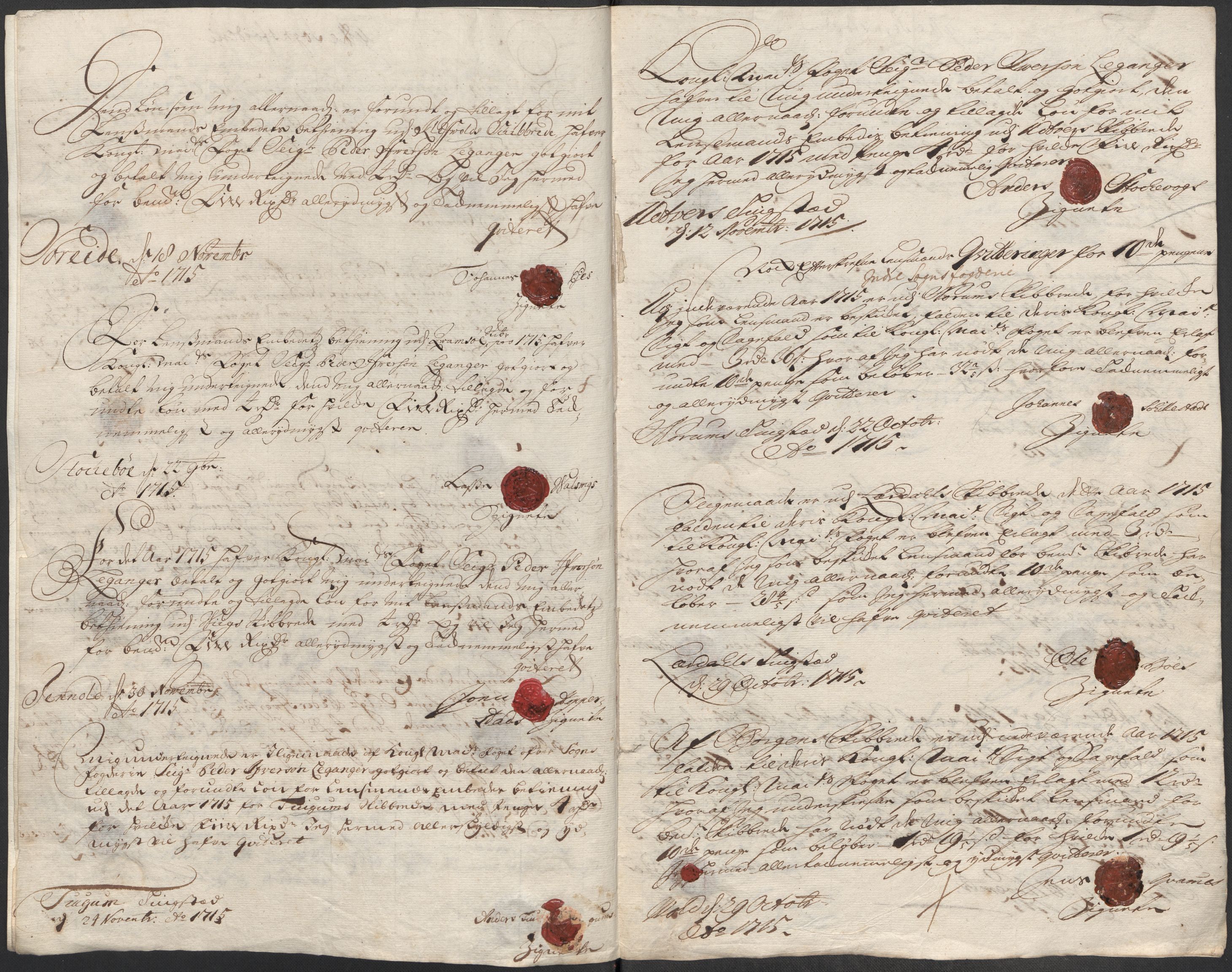 Rentekammeret inntil 1814, Reviderte regnskaper, Fogderegnskap, AV/RA-EA-4092/R52/L3320: Fogderegnskap Sogn, 1715-1716, p. 208