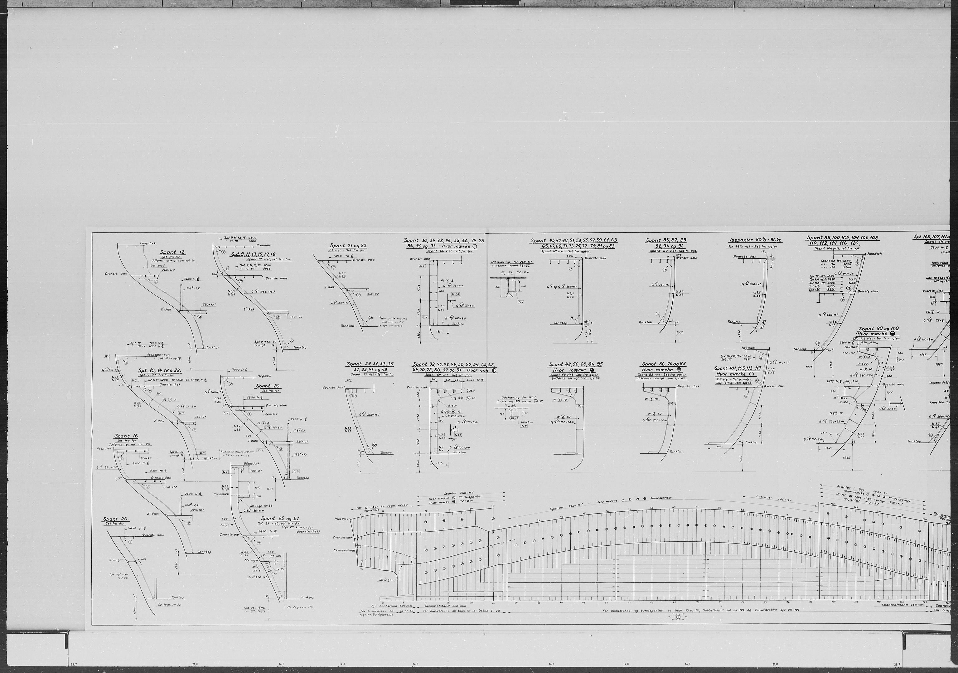 Kristiansand Mekaniske Verksted, AV/SAK-D/0612/G/Ga/L0006/0002: Reprofoto av tegninger m.m. / 36 mm mikrofilmruller, reprofoto av skipstegninger, byggenr. 134-212, p. 184