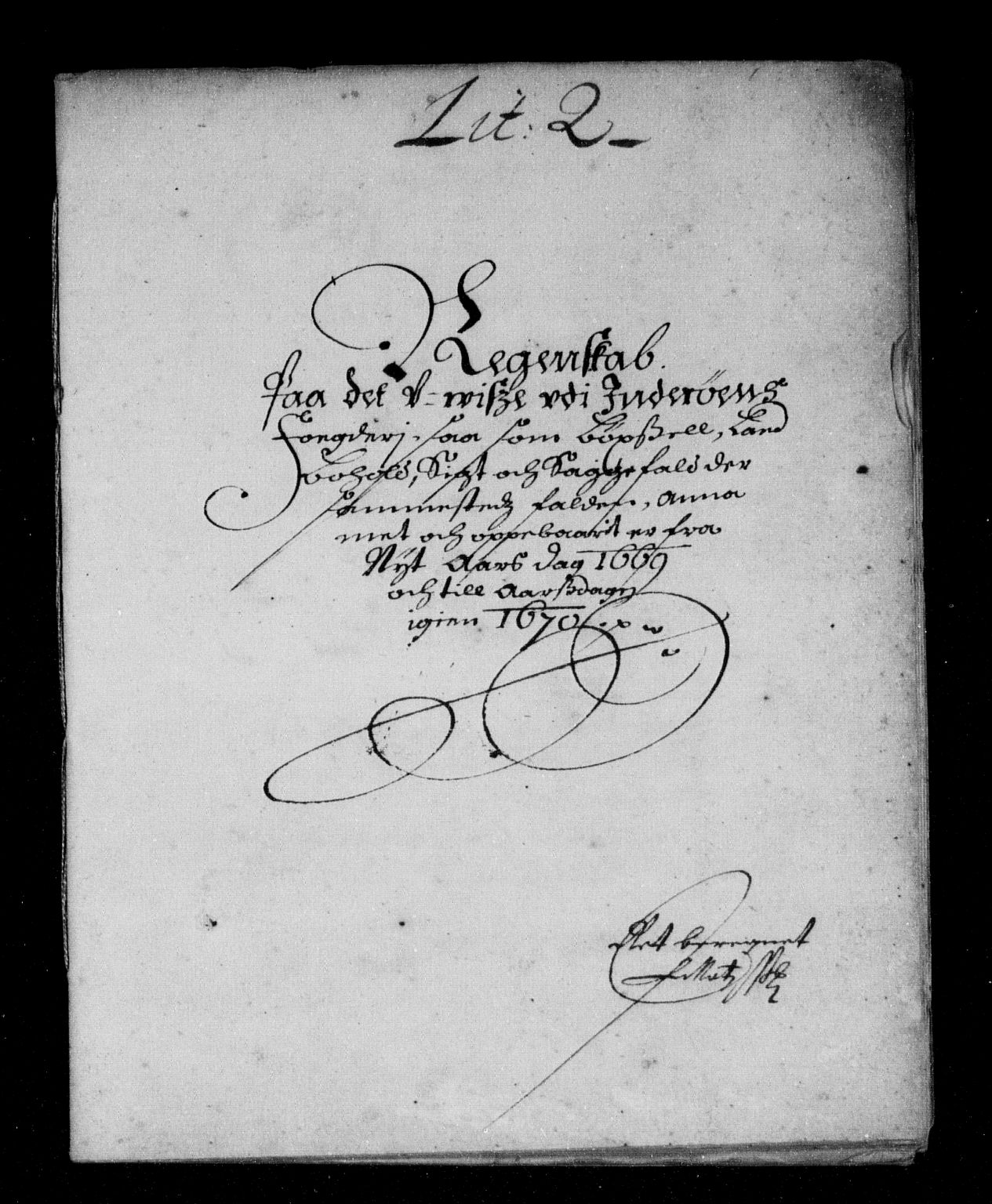 Rentekammeret inntil 1814, Reviderte regnskaper, Stiftamtstueregnskaper, Trondheim stiftamt og Nordland amt, AV/RA-EA-6044/R/Rd/L0026: Trondheim stiftamt, 1669