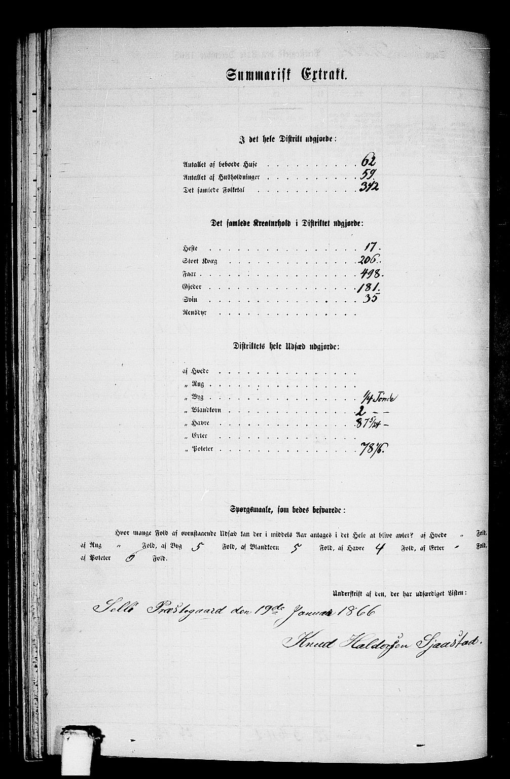 RA, 1865 census for Selje, 1865, p. 108