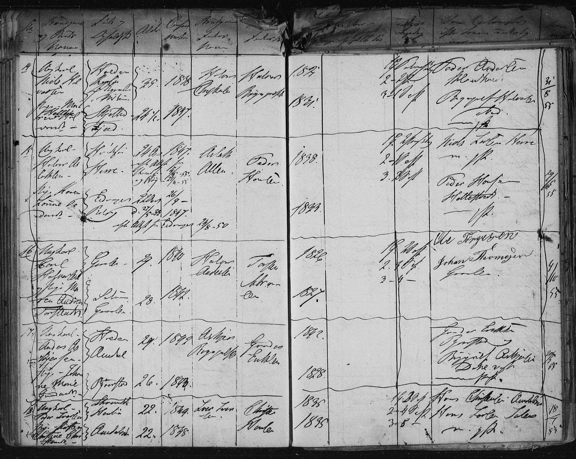 Solum kirkebøker, AV/SAKO-A-306/H/Ha/L0001: Banns register no. I 1, 1846-1879