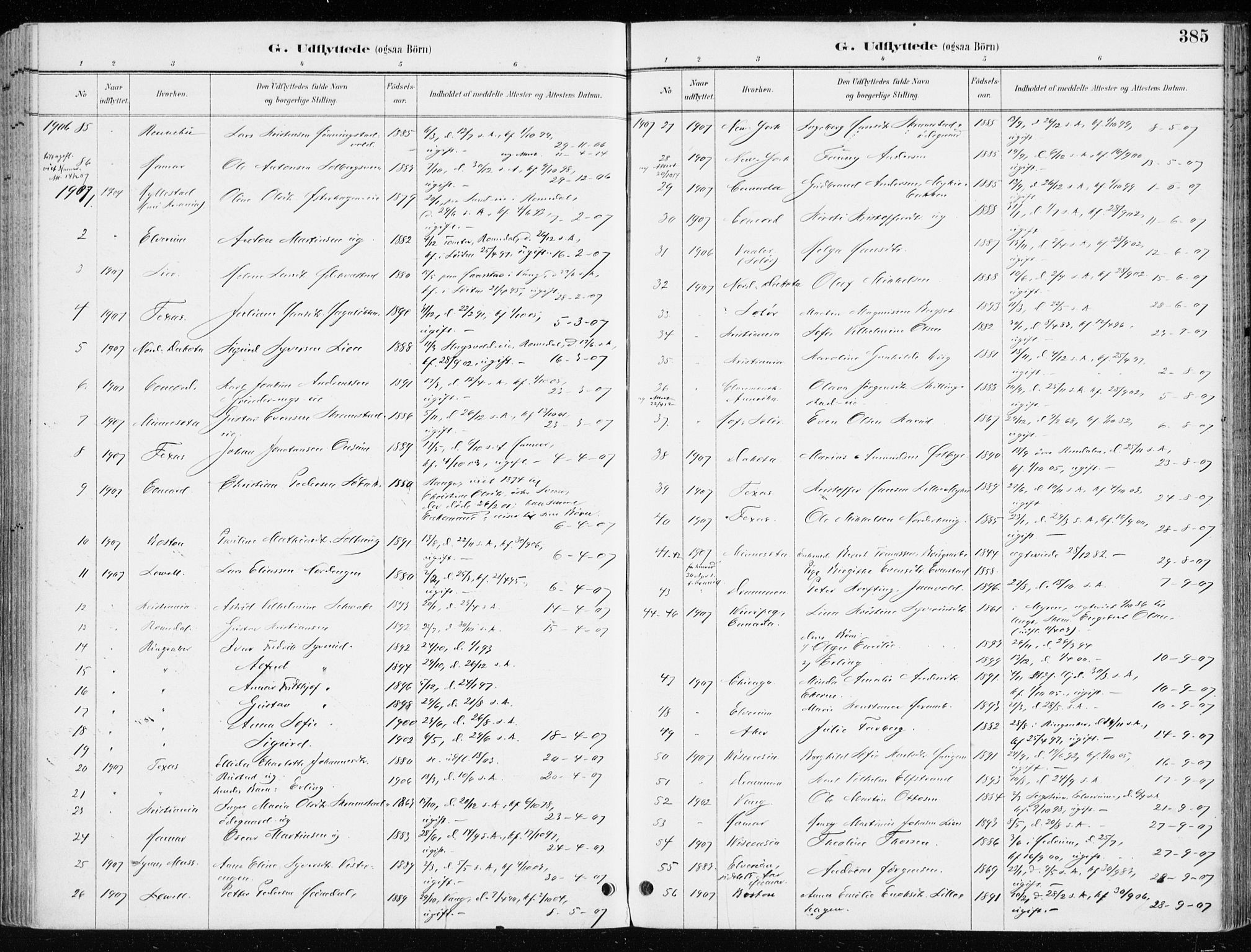 Løten prestekontor, SAH/PREST-022/K/Ka/L0010: Parish register (official) no. 10, 1892-1907, p. 385