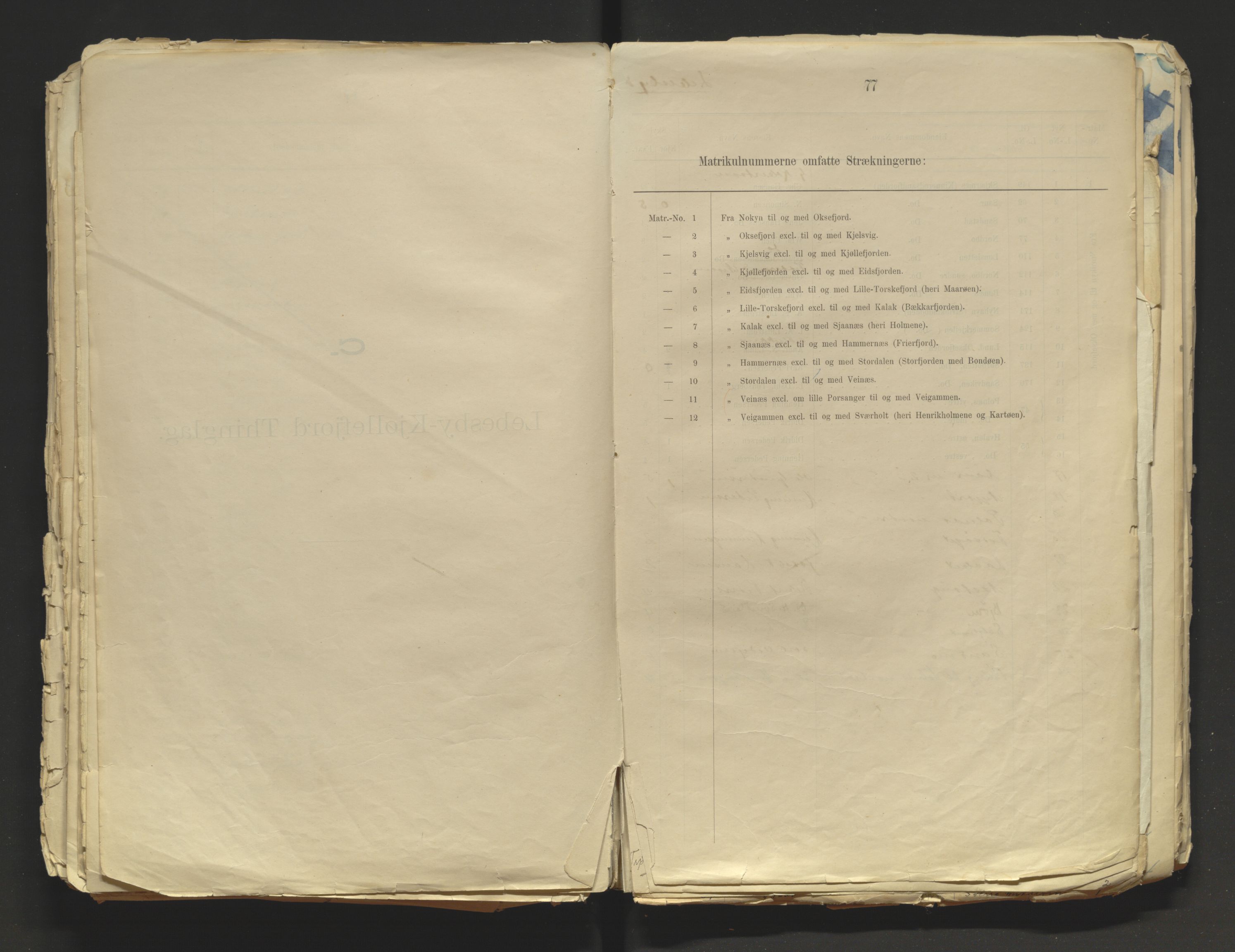 Tana fogderi/sorenskriveri, AV/SATØ-S-0058/I/Ip/L0254/0001: -- / Annet om tinglysing. Matrikkel, Tana sorenskriveri., 1884, p. 76-77