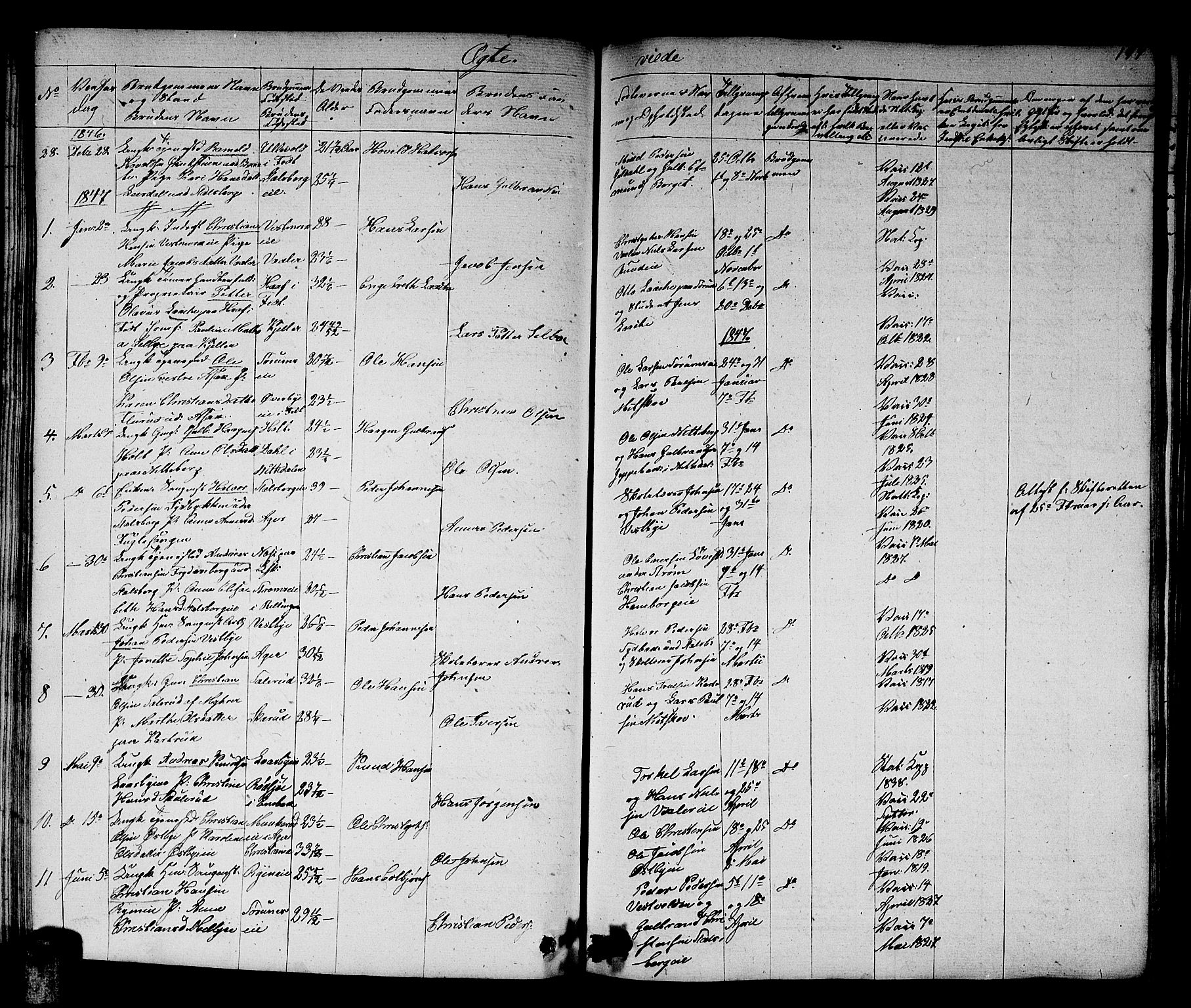 Skedsmo prestekontor Kirkebøker, AV/SAO-A-10033a/G/Ga/L0001: Parish register (copy) no. I 1, 1830-1854, p. 197