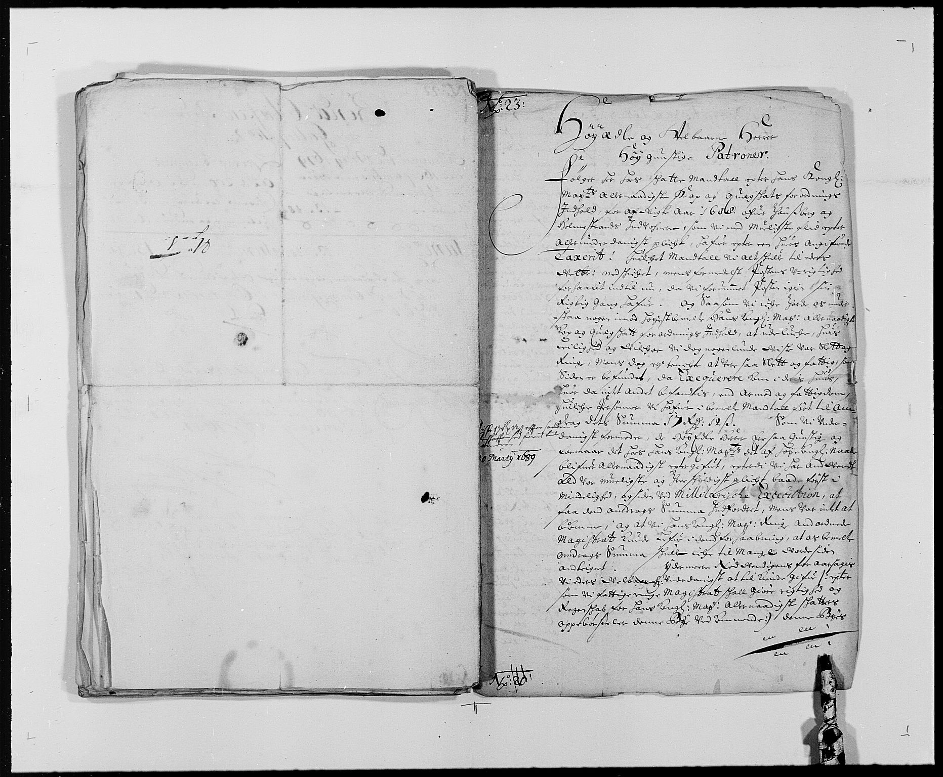 Rentekammeret inntil 1814, Reviderte regnskaper, Byregnskaper, AV/RA-EA-4066/R/Rh/L0158: [H1] Kontribusjonsregnskap, 1664-1692, p. 262