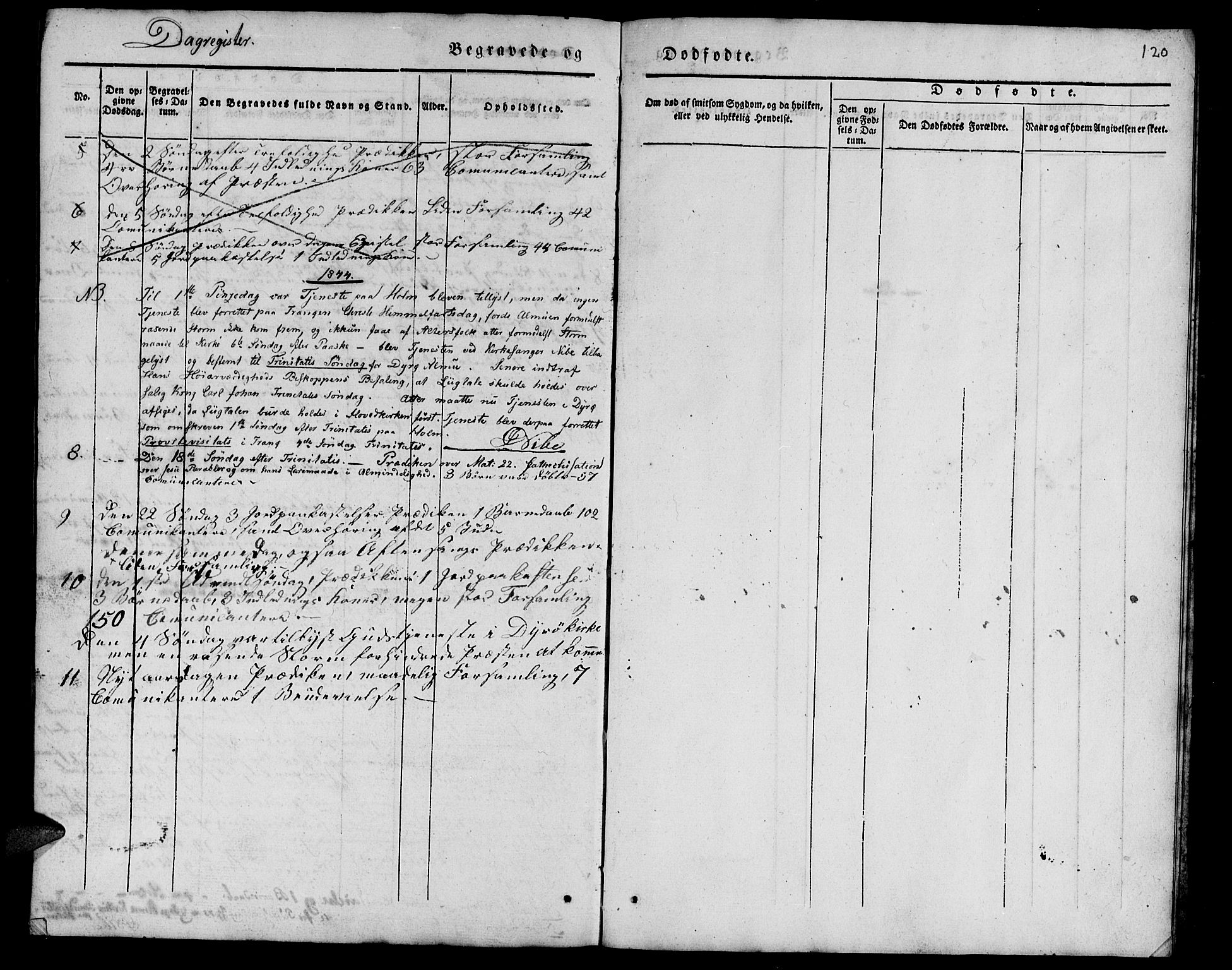 Tranøy sokneprestkontor, SATØ/S-1313/I/Ia/Iab/L0010klokker: Parish register (copy) no. 10, 1835-1844, p. 120