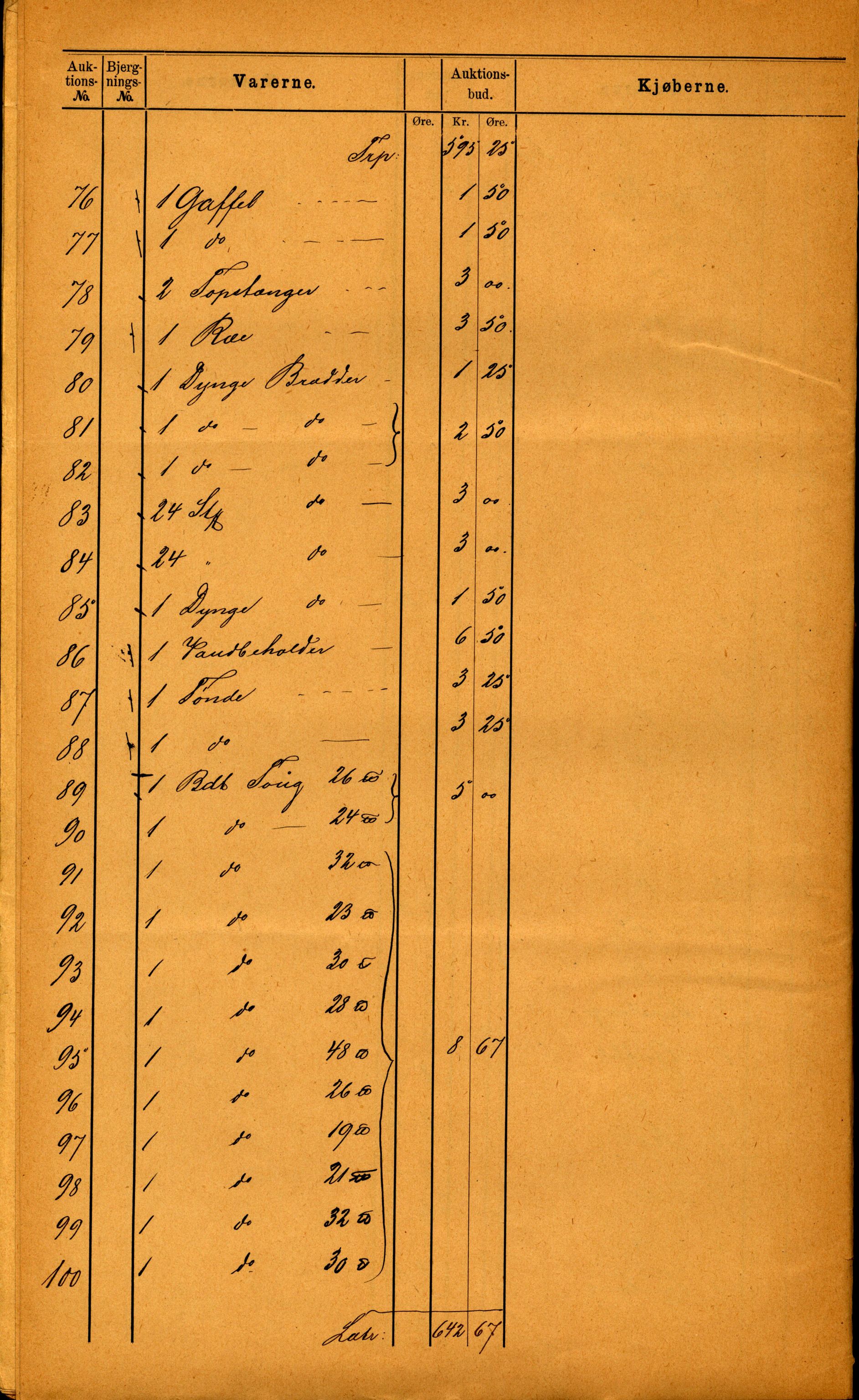 Pa 63 - Østlandske skibsassuranceforening, VEMU/A-1079/G/Ga/L0020/0001: Havaridokumenter / Tellus, Telanak, Wilhelmine, 1887, p. 154