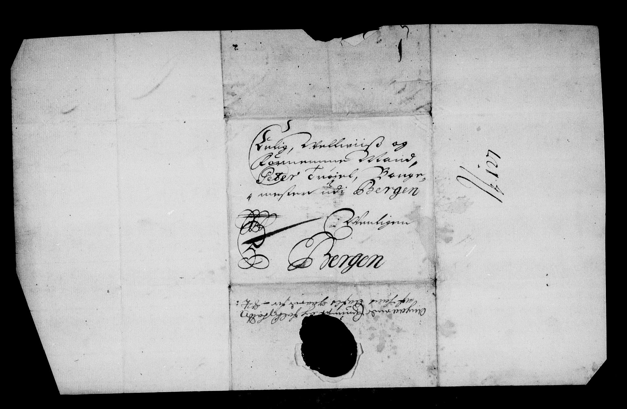 Rentekammeret inntil 1814, Reviderte regnskaper, Stiftamtstueregnskaper, Bergen stiftamt, AV/RA-EA-6043/R/Rc/L0094: Bergen stiftamt, 1690