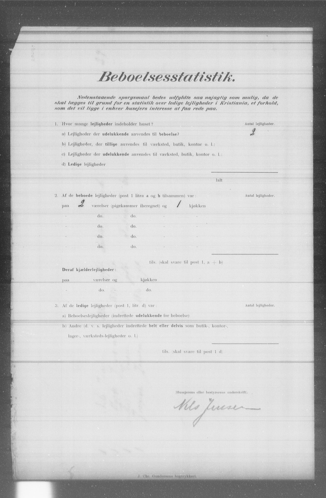 OBA, Municipal Census 1902 for Kristiania, 1902, p. 5156