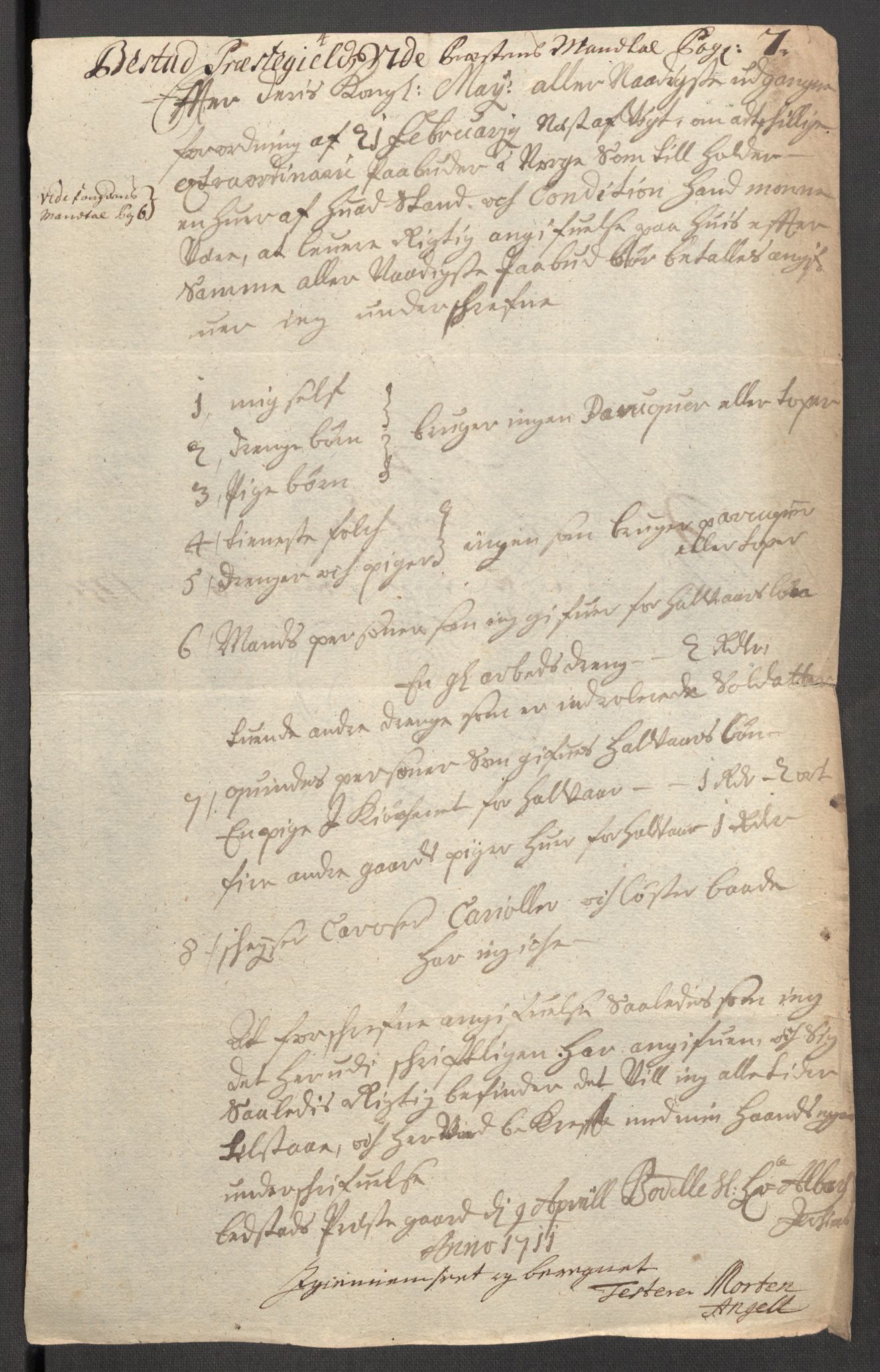 Rentekammeret inntil 1814, Reviderte regnskaper, Fogderegnskap, RA/EA-4092/R63/L4319: Fogderegnskap Inderøy, 1711, p. 276