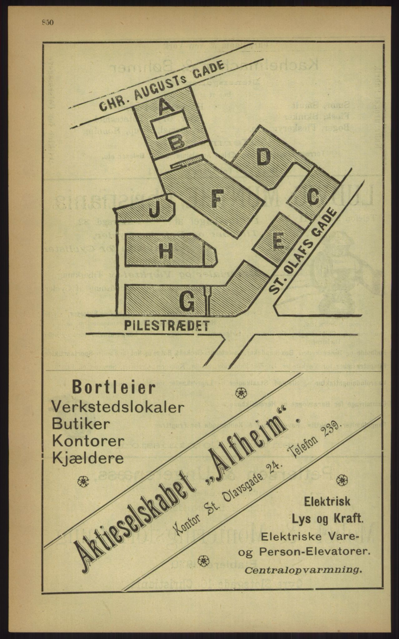 Kristiania/Oslo adressebok, PUBL/-, 1903, p. 850