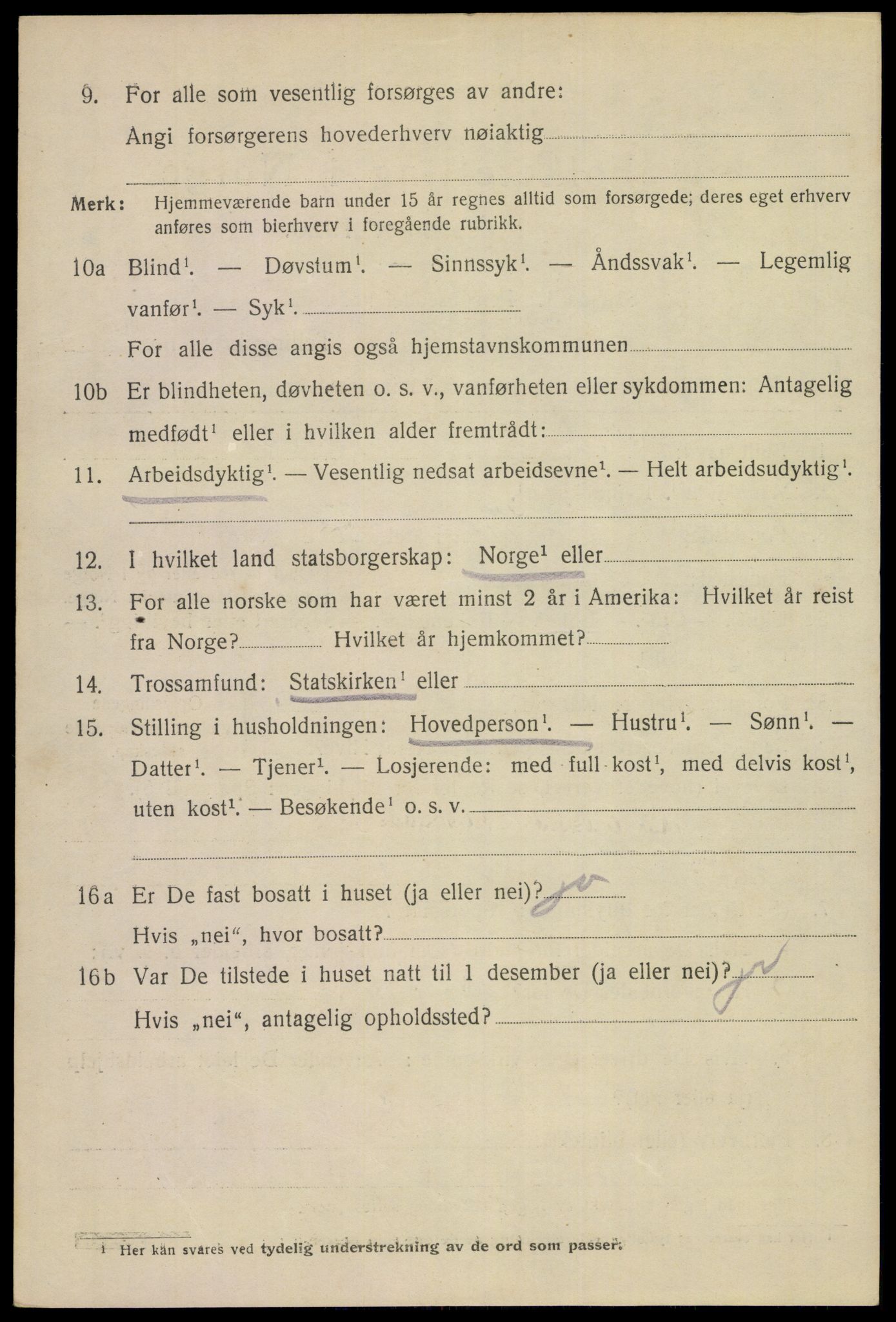 SAKO, 1920 census for Skien, 1920, p. 24259