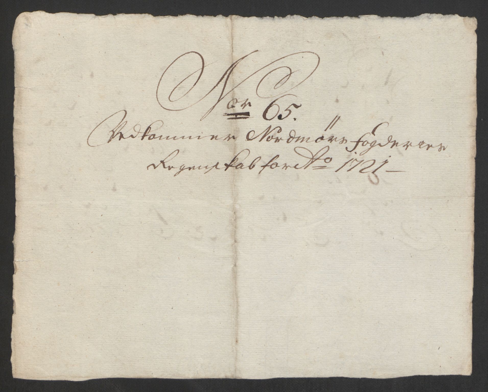 Rentekammeret inntil 1814, Reviderte regnskaper, Fogderegnskap, AV/RA-EA-4092/R56/L3754: Fogderegnskap Nordmøre, 1721, p. 371