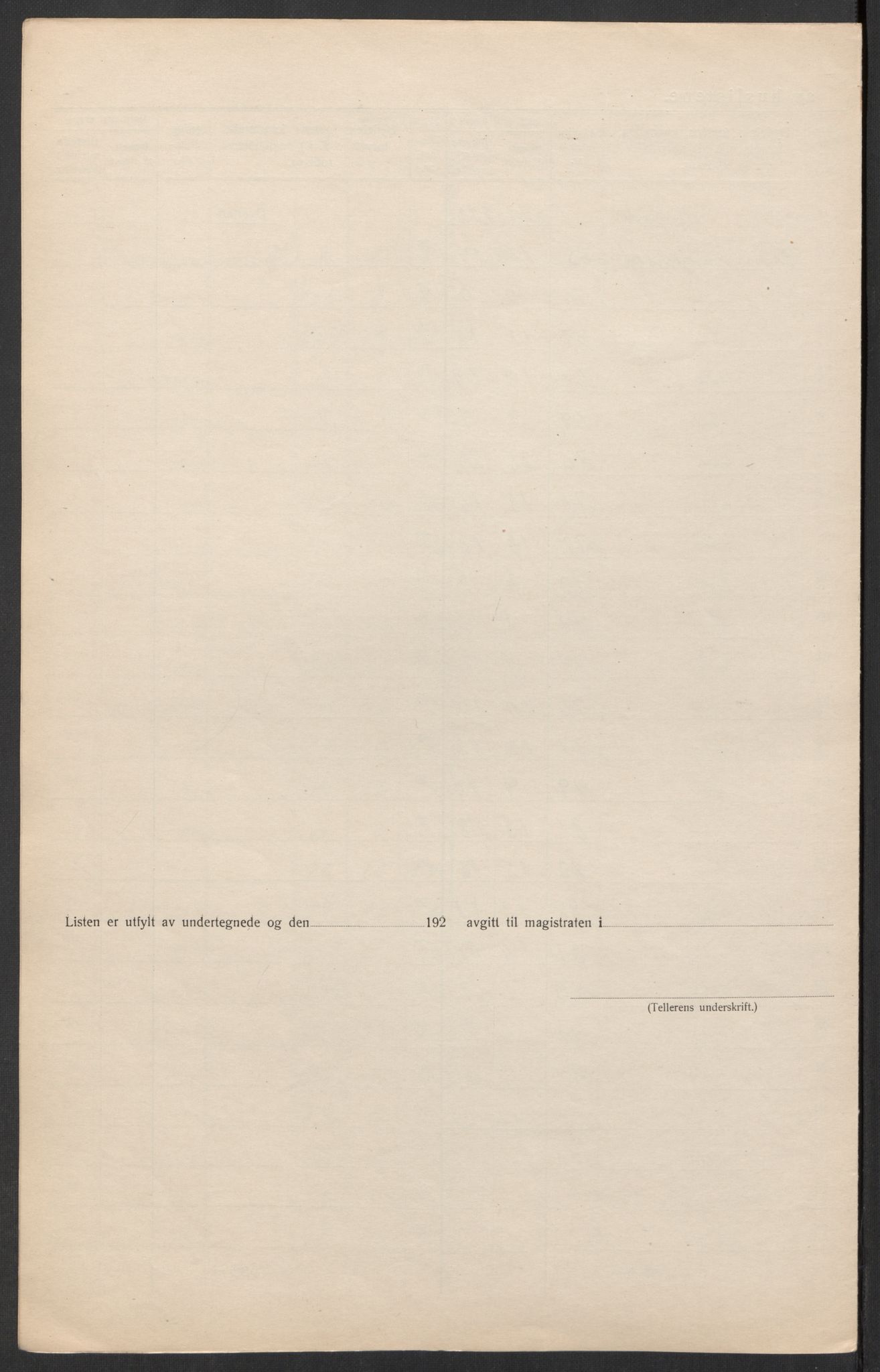 SAK, 1920 census for Kristiansand, 1920, p. 97