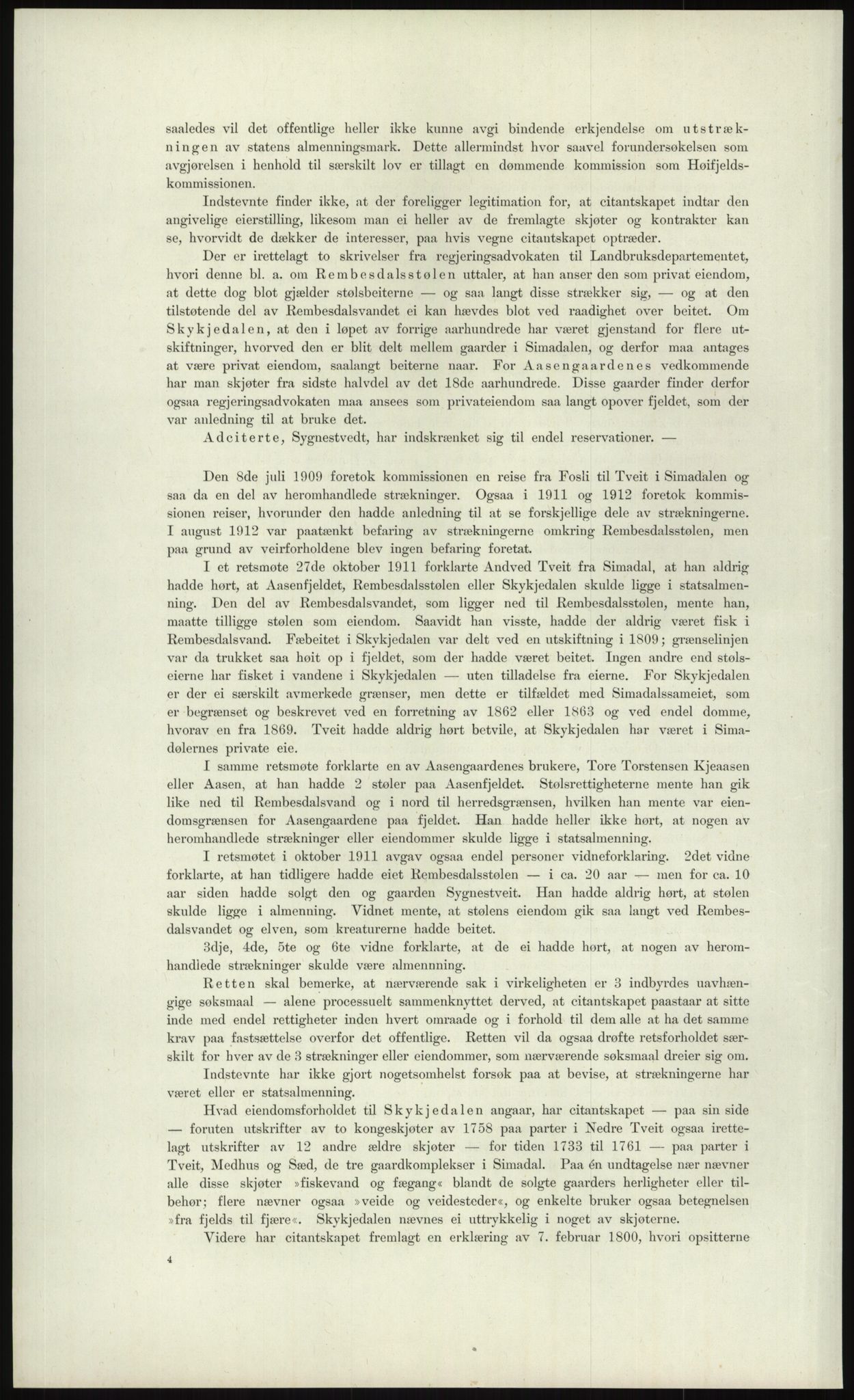 Høyfjellskommisjonen, AV/RA-S-1546/X/Xa/L0001: Nr. 1-33, 1909-1953, p. 506