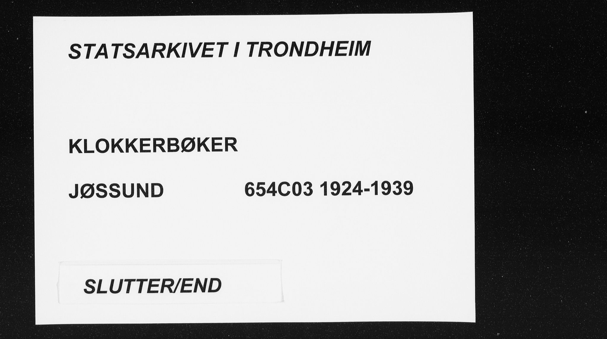 Ministerialprotokoller, klokkerbøker og fødselsregistre - Sør-Trøndelag, AV/SAT-A-1456/654/L0667: Parish register (copy) no. 654C03, 1924-1939