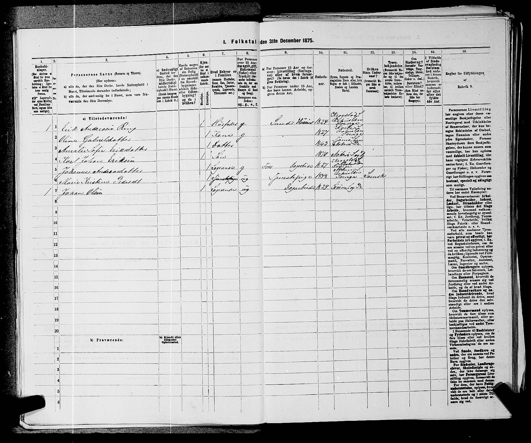 SAKO, 1875 census for 0722P Nøtterøy, 1875, p. 1551