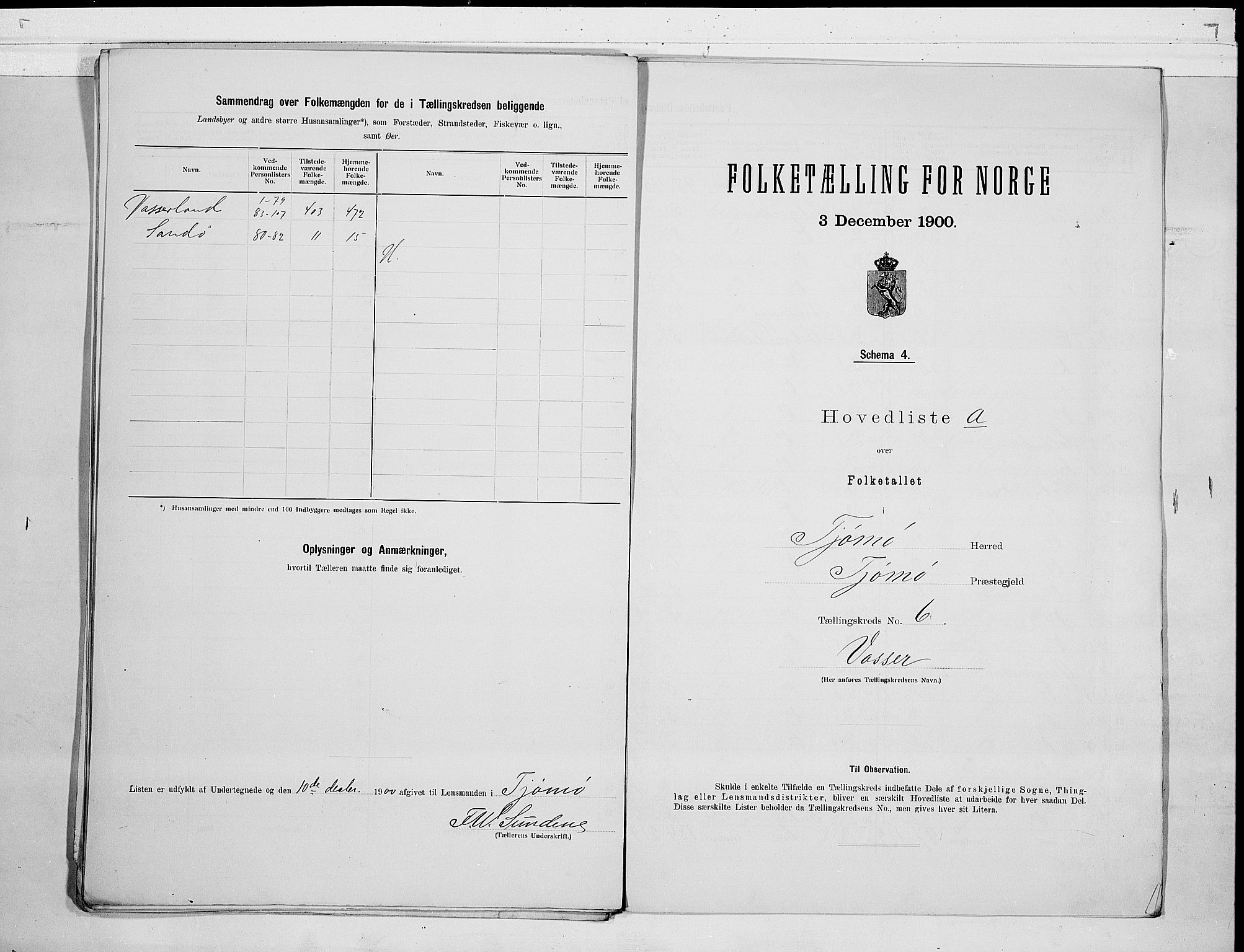 RA, 1900 census for Tjøme, 1900, p. 18