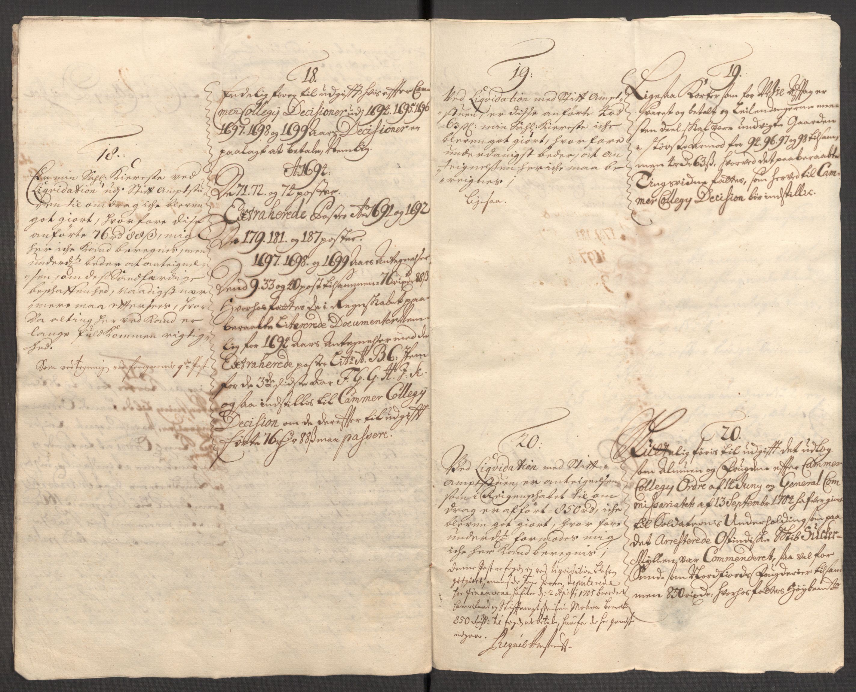 Rentekammeret inntil 1814, Reviderte regnskaper, Fogderegnskap, AV/RA-EA-4092/R53/L3428: Fogderegnskap Sunn- og Nordfjord, 1704, p. 304