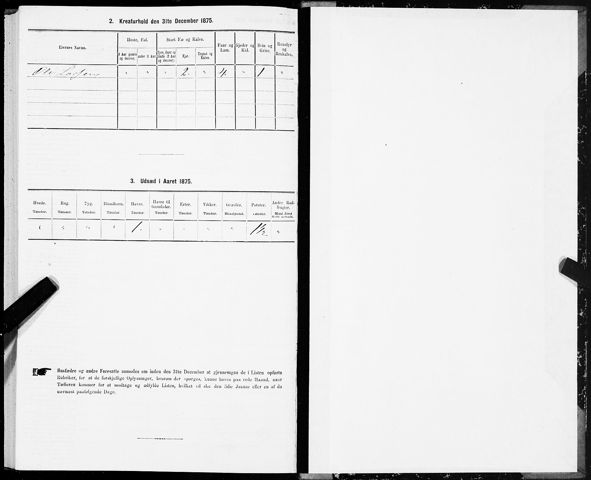 SAT, 1875 census for 1648P Støren, 1875