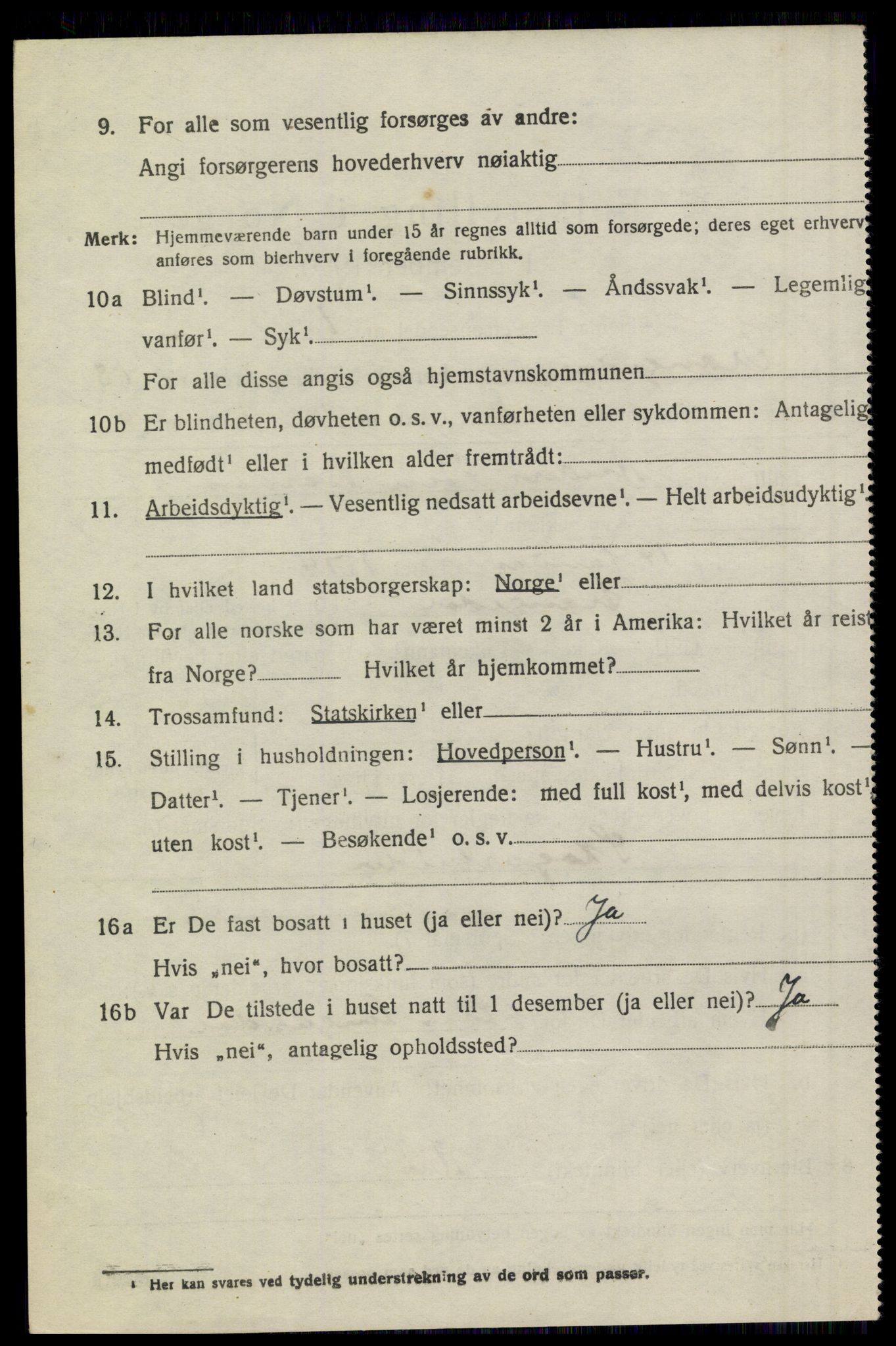 SAKO, 1920 census for Drangedal, 1920, p. 7284