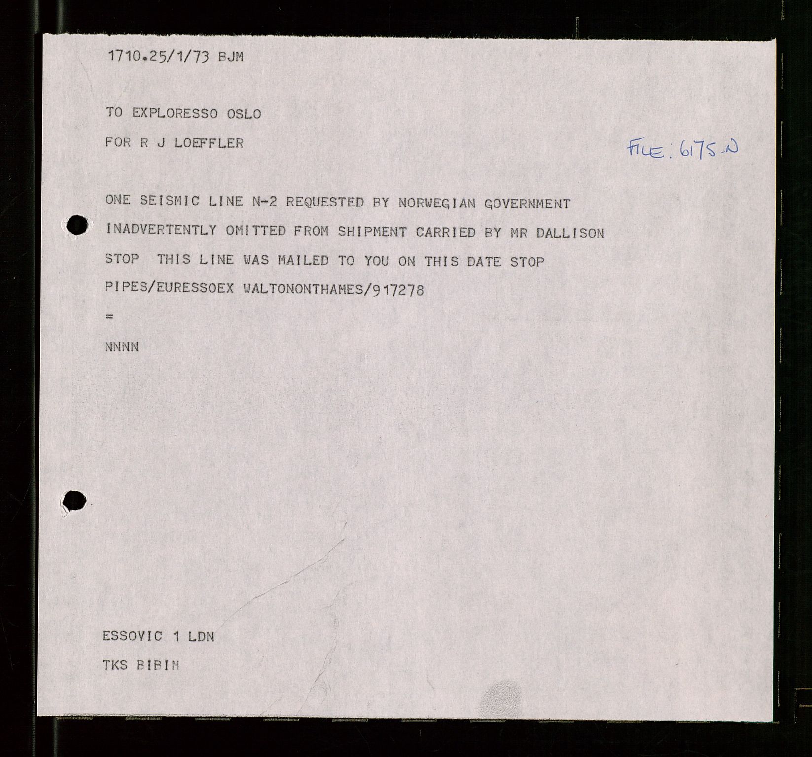 Pa 1512 - Esso Exploration and Production Norway Inc., AV/SAST-A-101917/E/Ea/L0026: Sak og korrespondanse, 1966-1974, p. 403