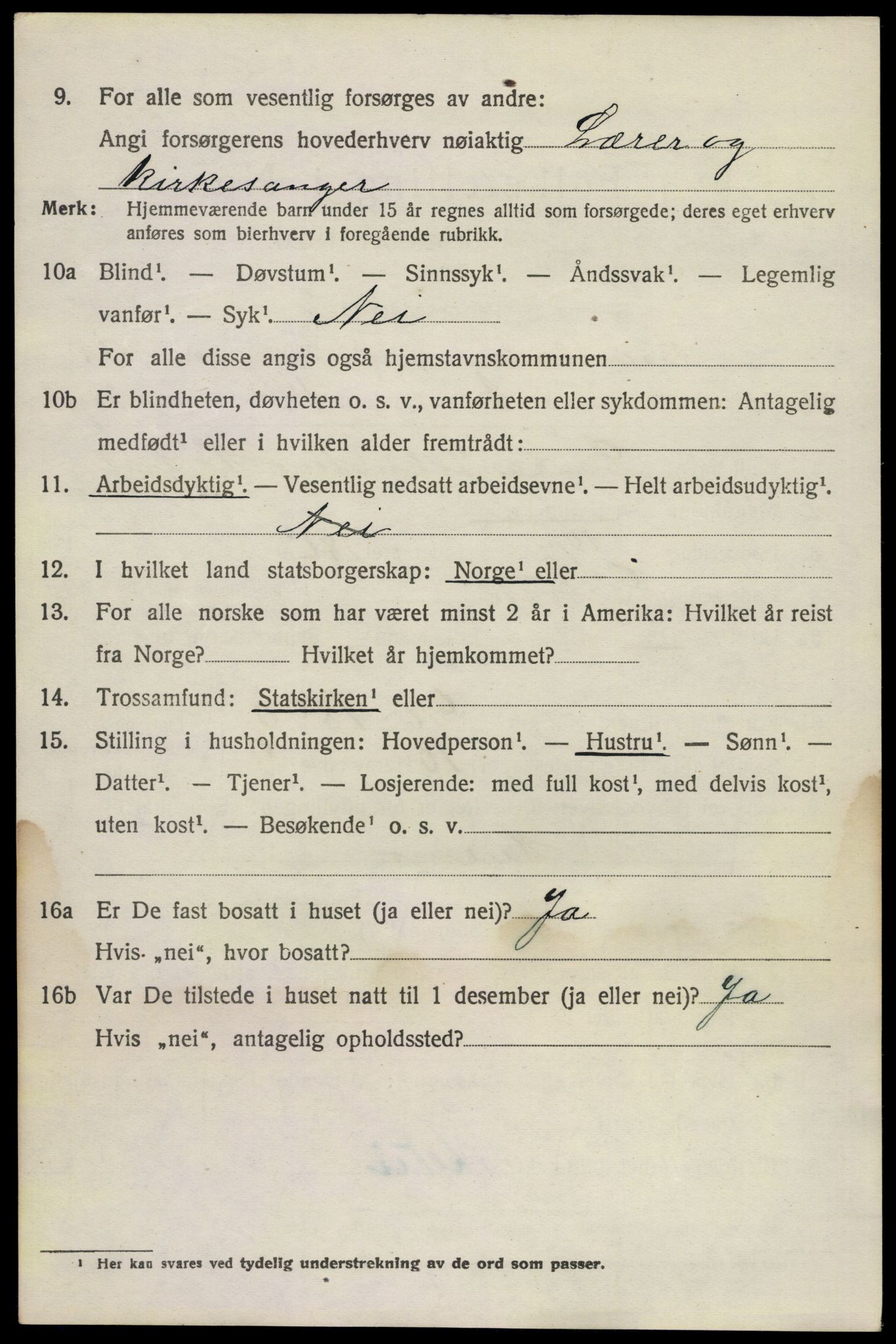 SAKO, 1920 census for Brunlanes, 1920, p. 10784