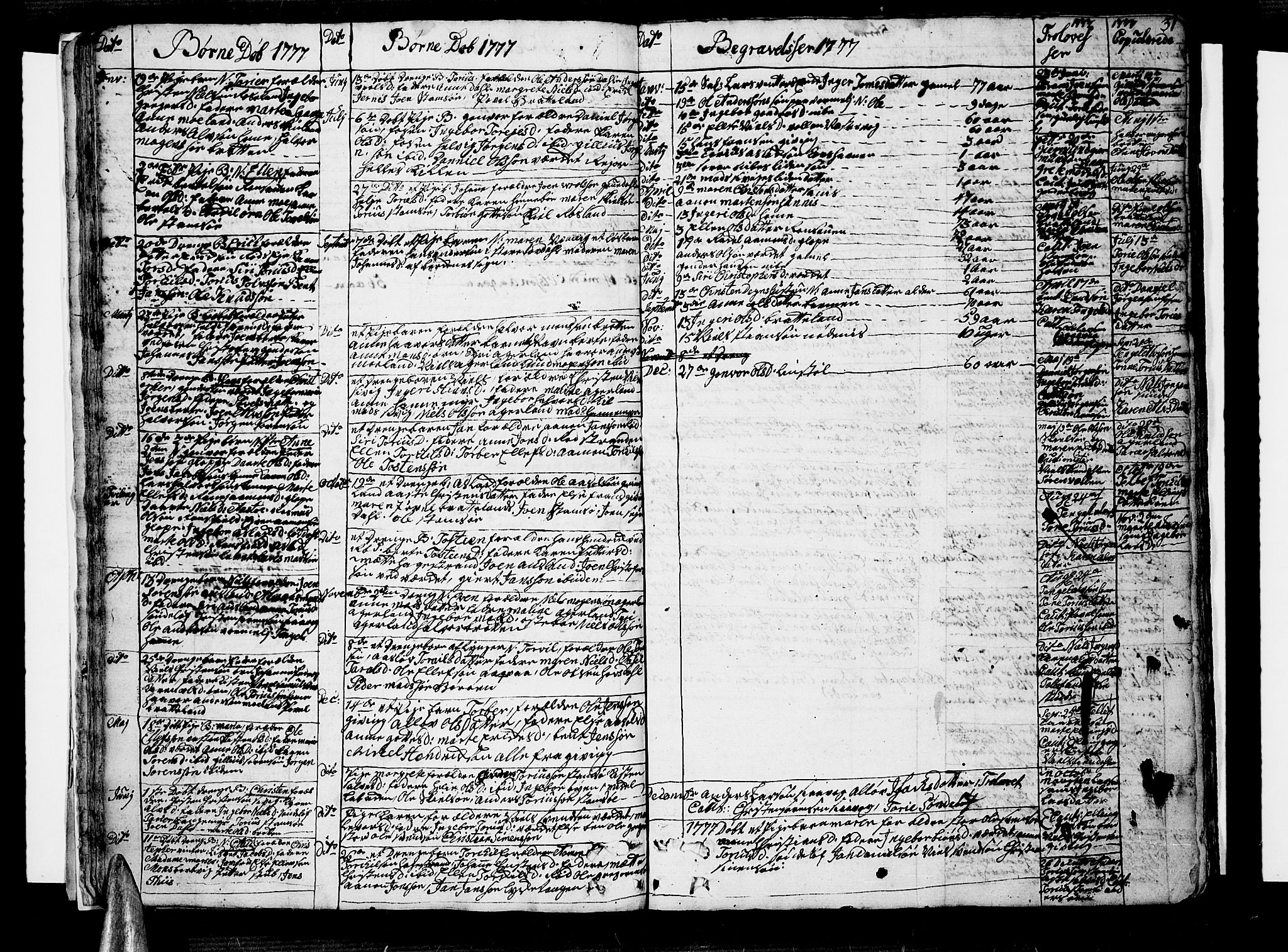 Søndeled sokneprestkontor, AV/SAK-1111-0038/F/Fb/L0001: Parish register (copy) no. B 1, 1746-1816, p. 32