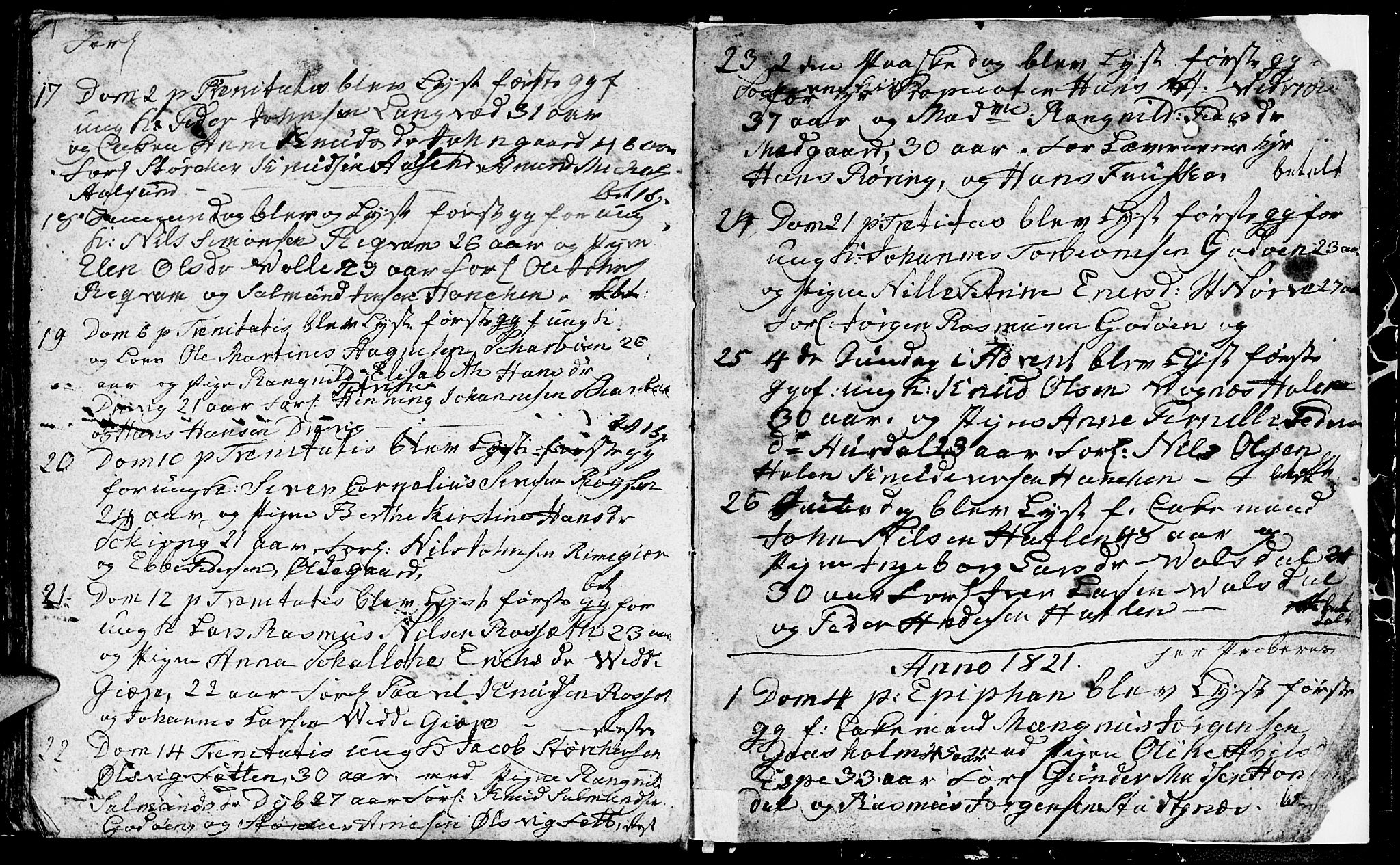 Ministerialprotokoller, klokkerbøker og fødselsregistre - Møre og Romsdal, AV/SAT-A-1454/528/L0422: Parish register (copy) no. 528C03, 1801-1825