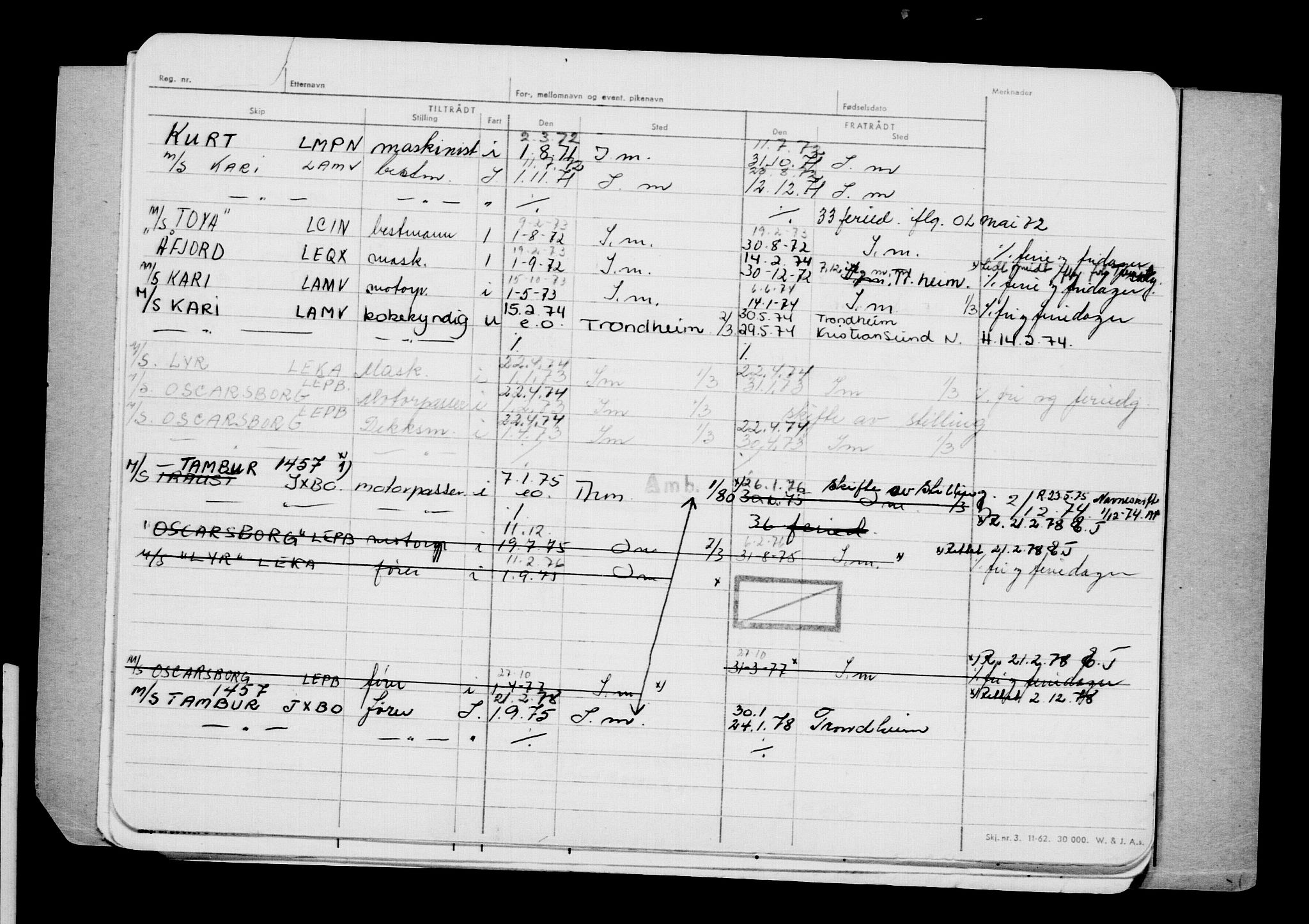 Direktoratet for sjømenn, AV/RA-S-3545/G/Gb/L0122: Hovedkort, 1914, p. 118