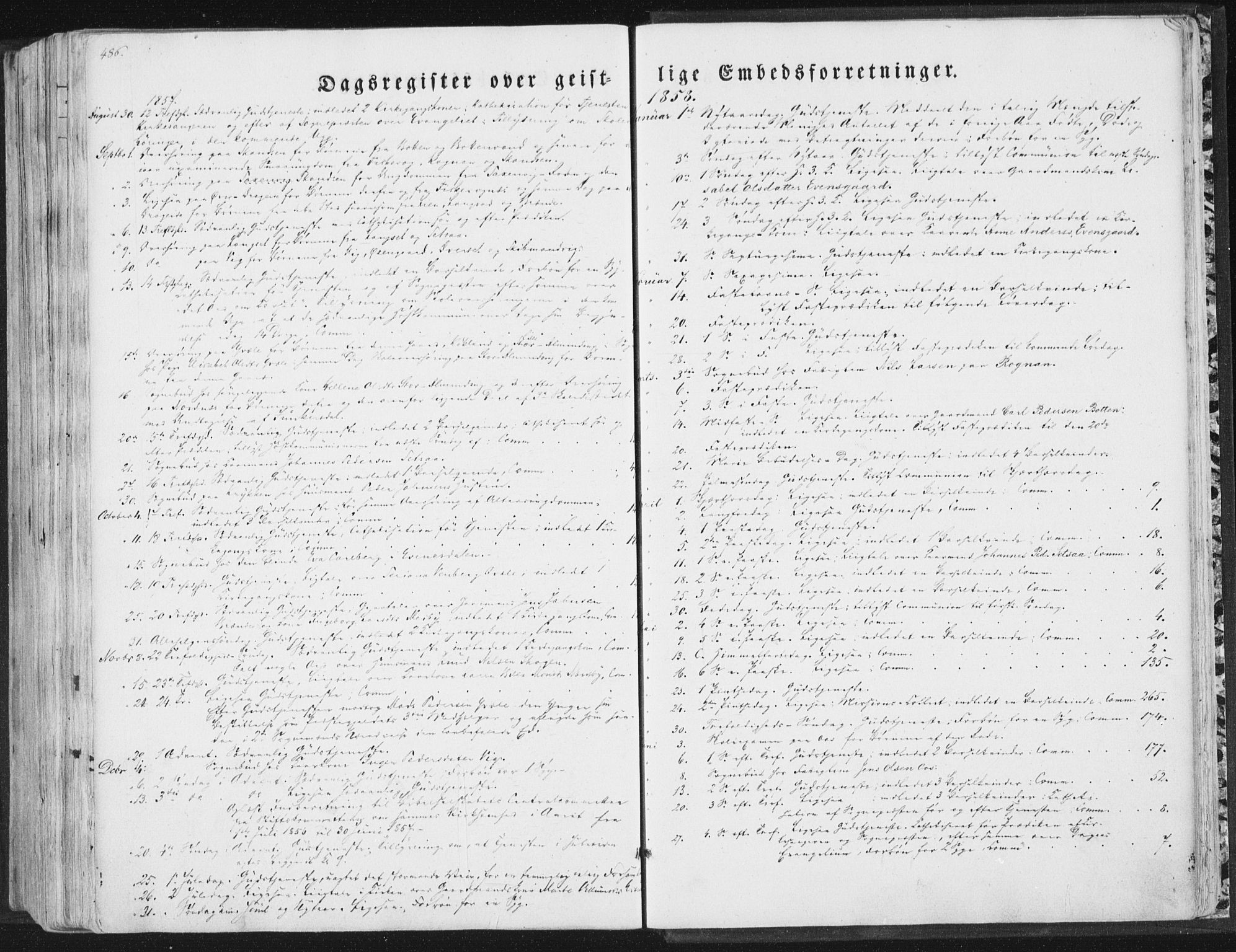 Ministerialprotokoller, klokkerbøker og fødselsregistre - Nordland, SAT/A-1459/847/L0667: Parish register (official) no. 847A07, 1842-1871, p. 486