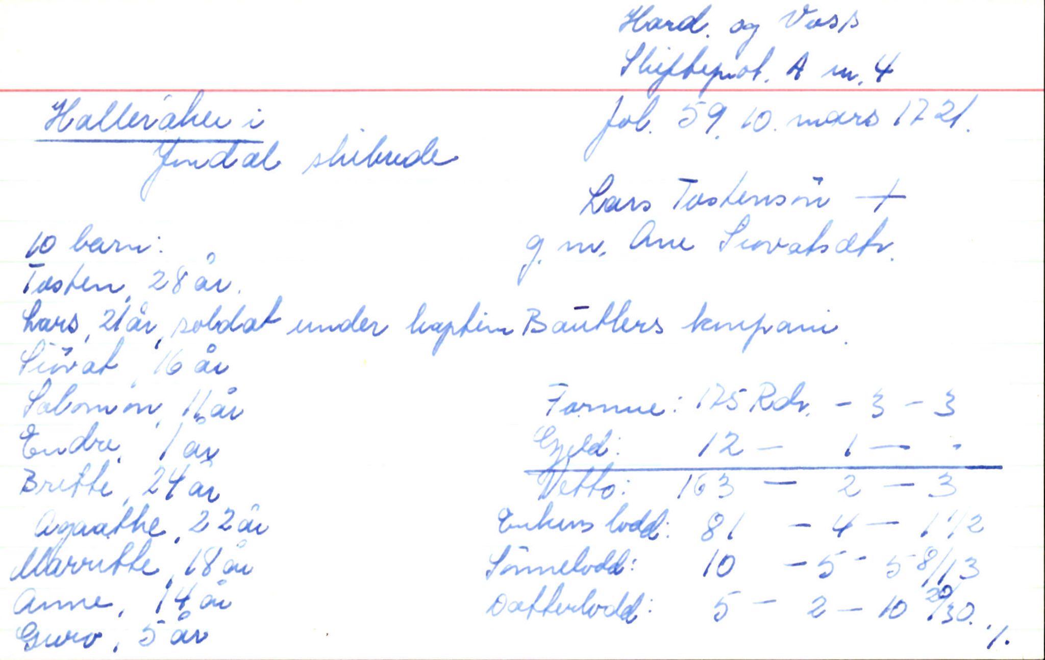 Skiftekort ved Statsarkivet i Bergen, SAB/SKIFTEKORT/002/L0002: Skifteprotokoll nr. 4-5, 1720-1747, p. 189