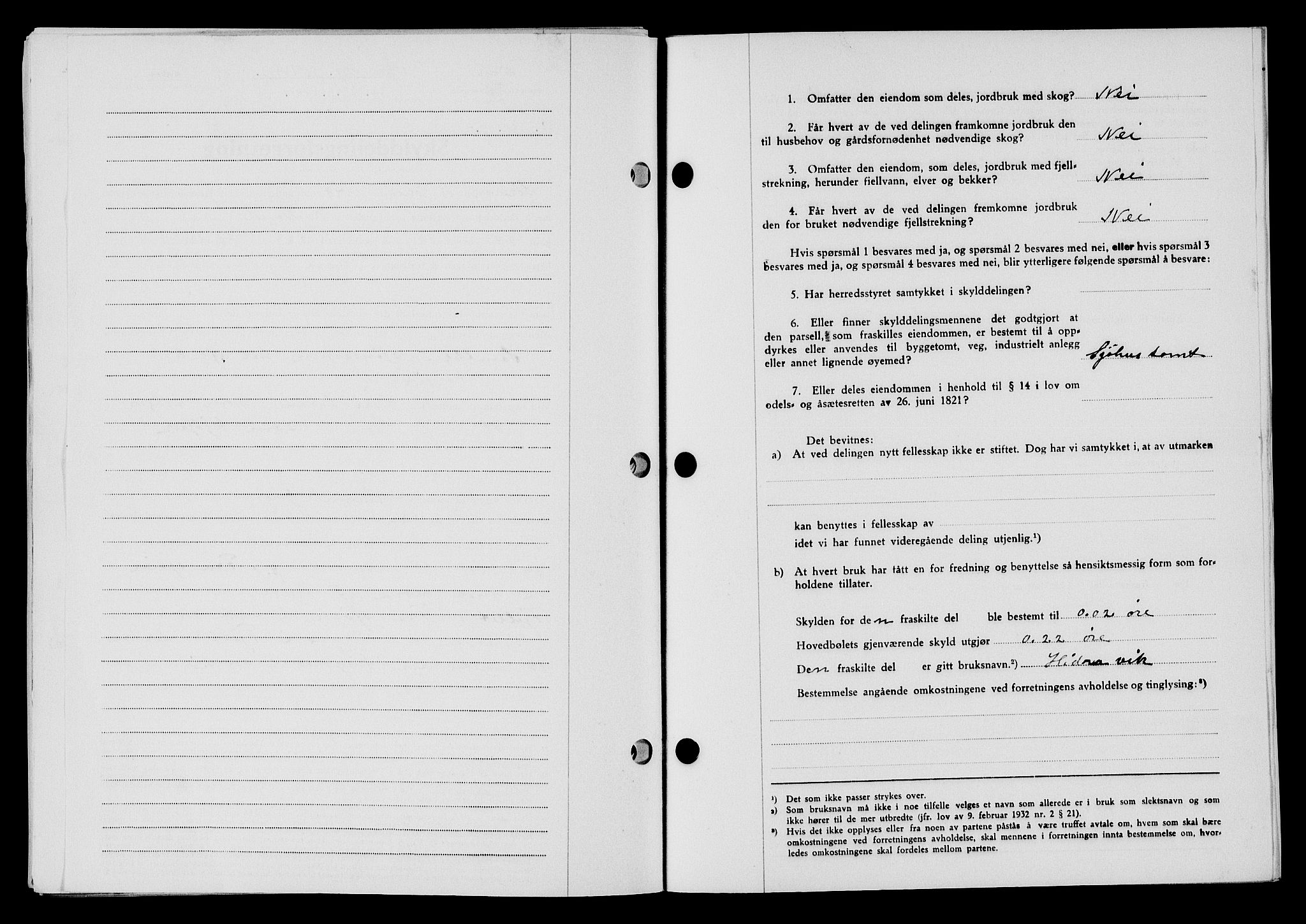 Flekkefjord sorenskriveri, AV/SAK-1221-0001/G/Gb/Gba/L0065: Mortgage book no. A-13, 1949-1949, Diary no: : 550/1949